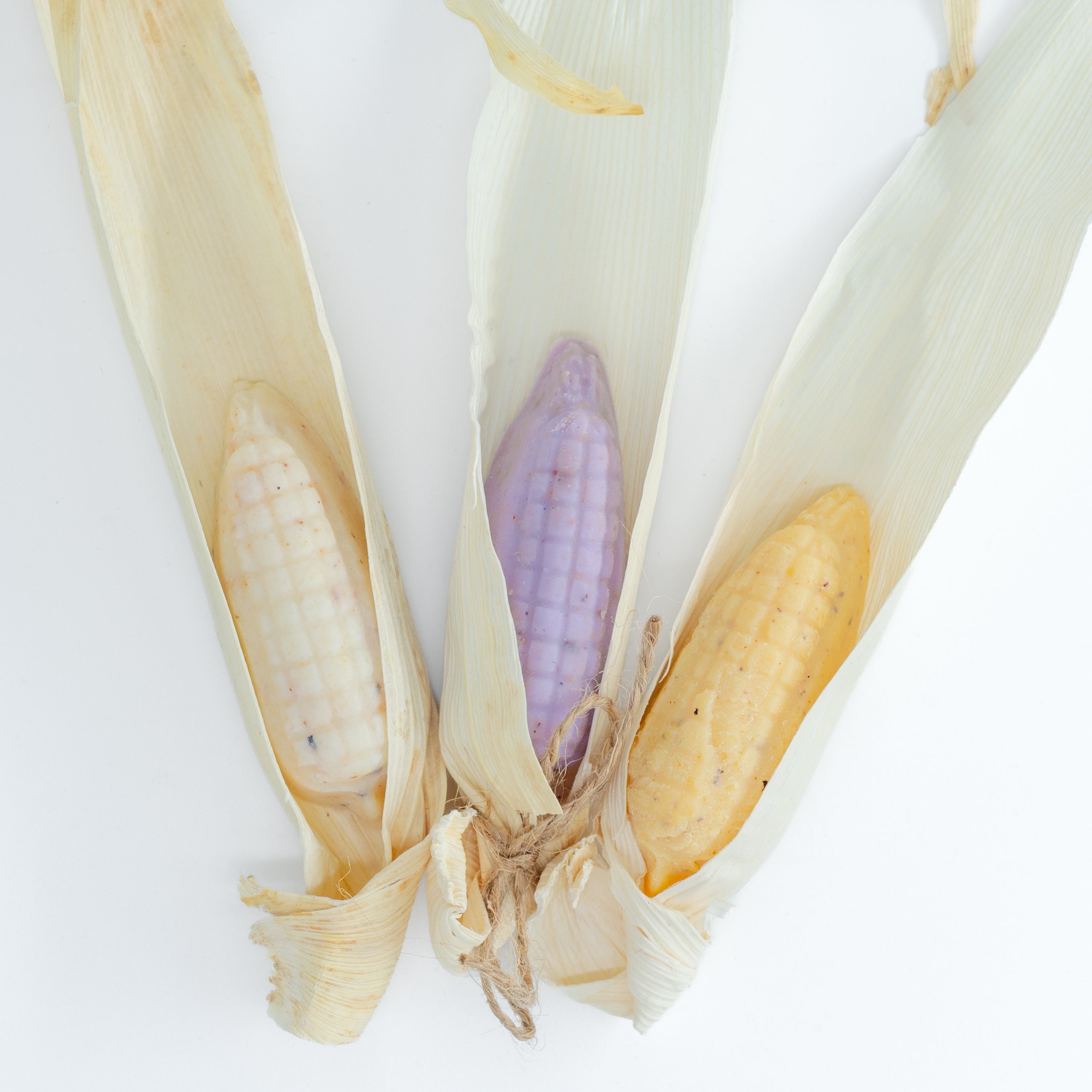 Mini Mazorca Corn-Shaped Artisanal Soap- Set of 3