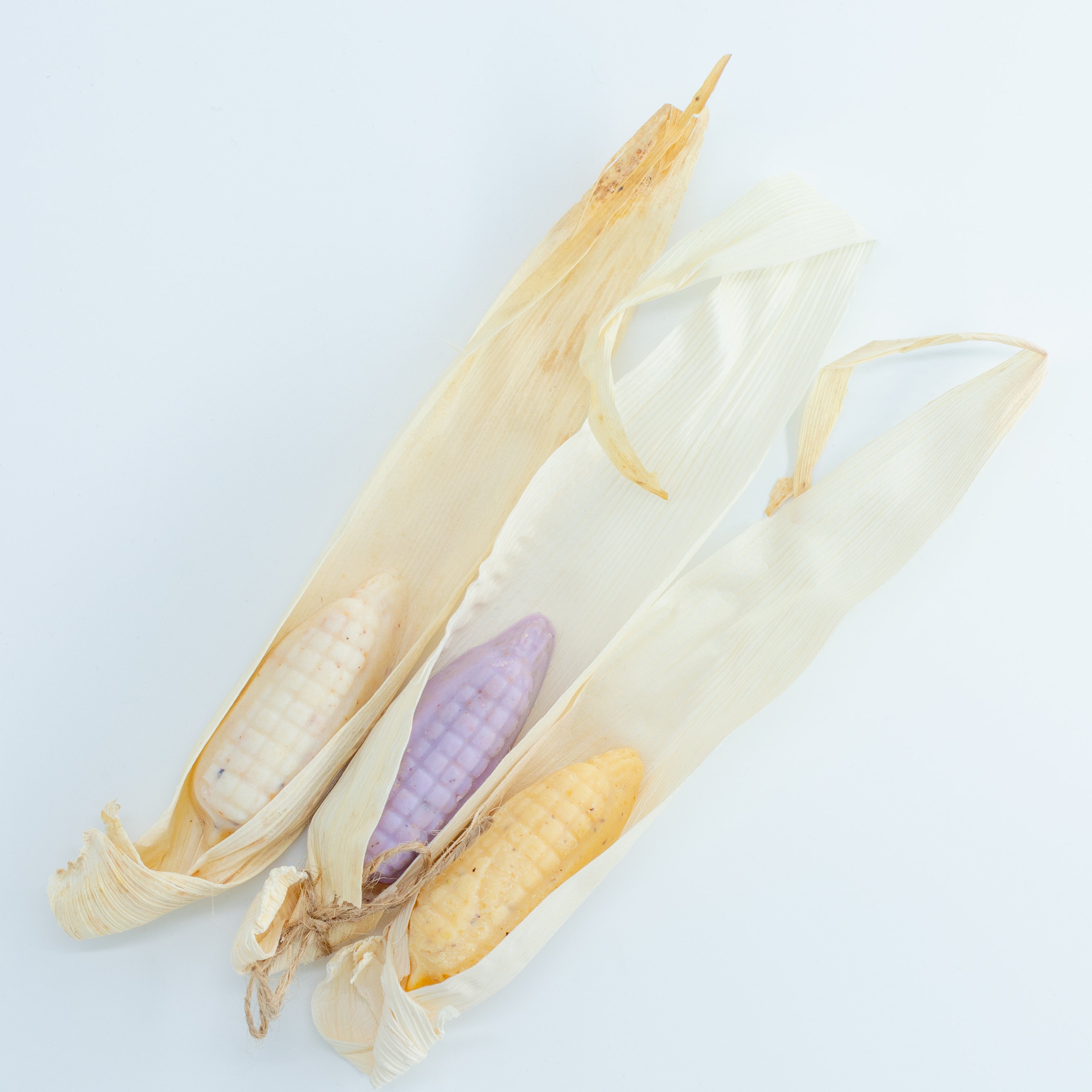 Mini Mazorca Corn-Shaped Artisanal Soap- Set of 3
