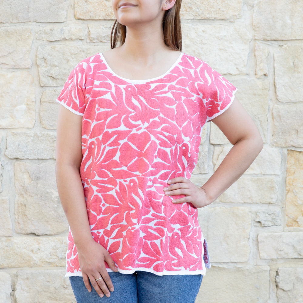 Jalapa Full Embroidery Huipil Blouse