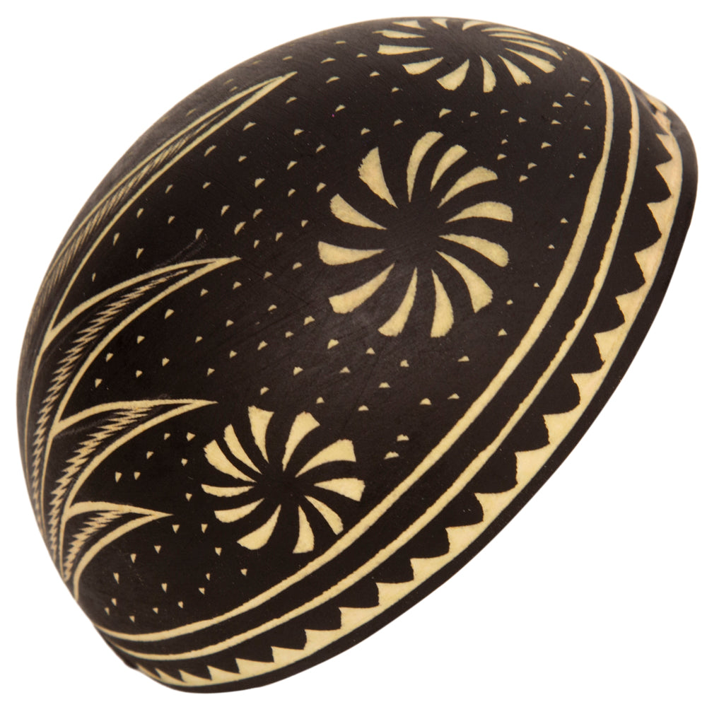 Agave Hand-Carved Jicara with Base