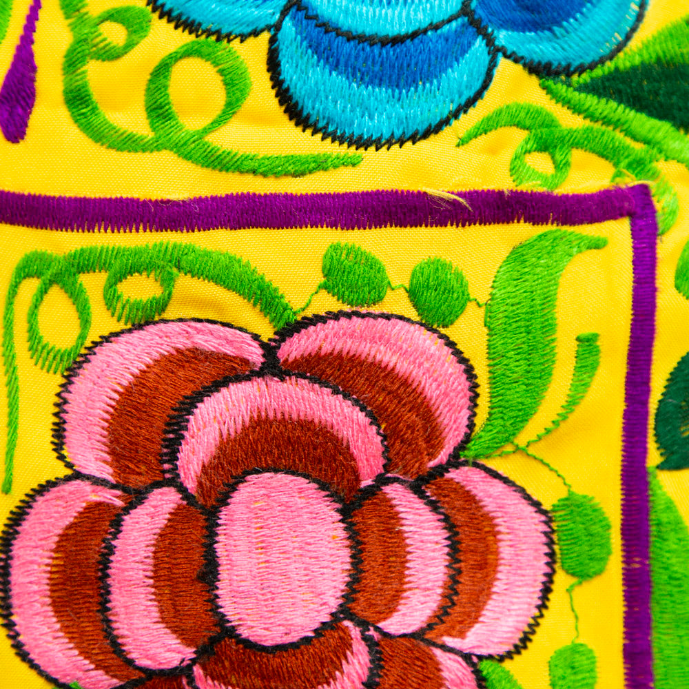 Kids Embroidered Floral Apron