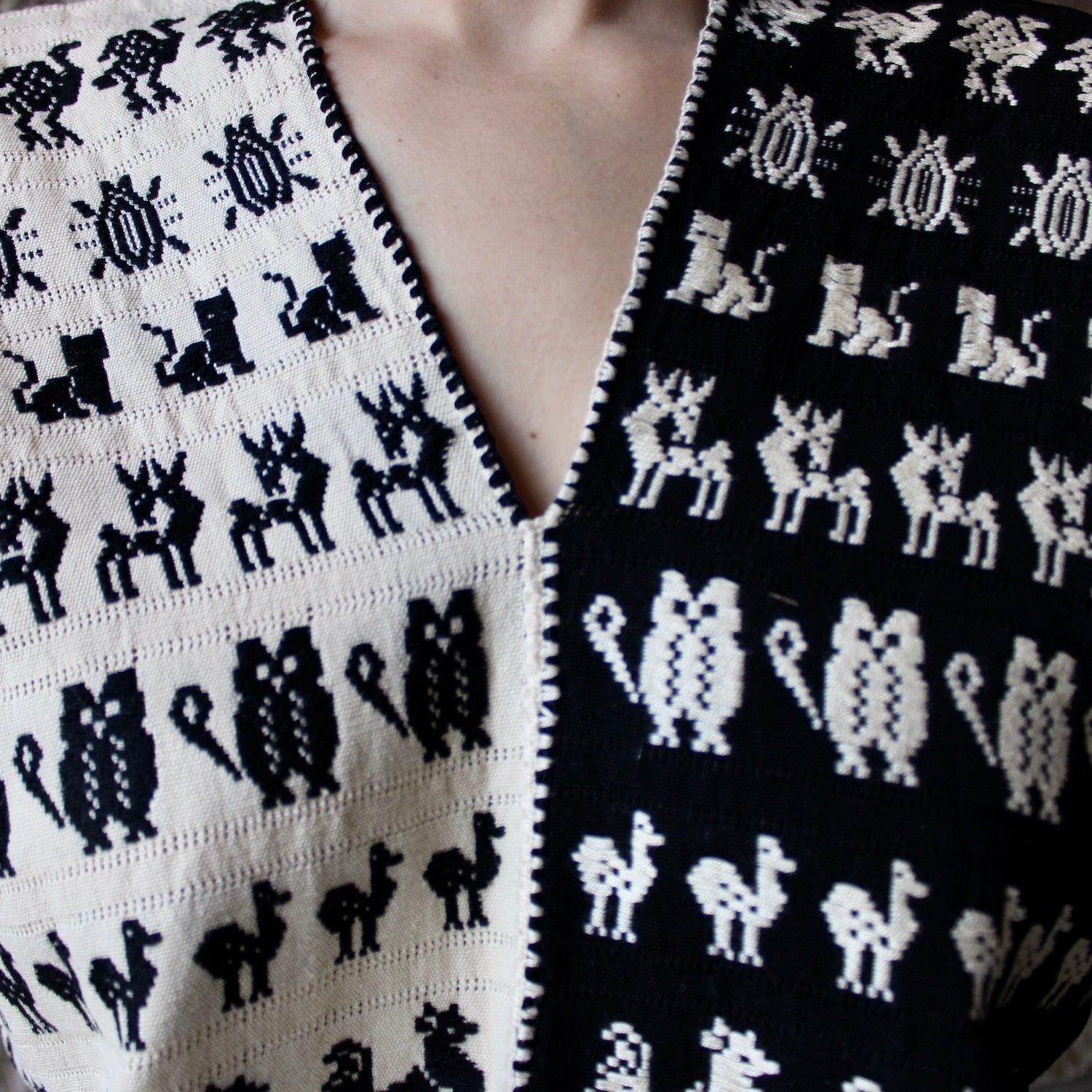 Koots Double Stitching Huipil