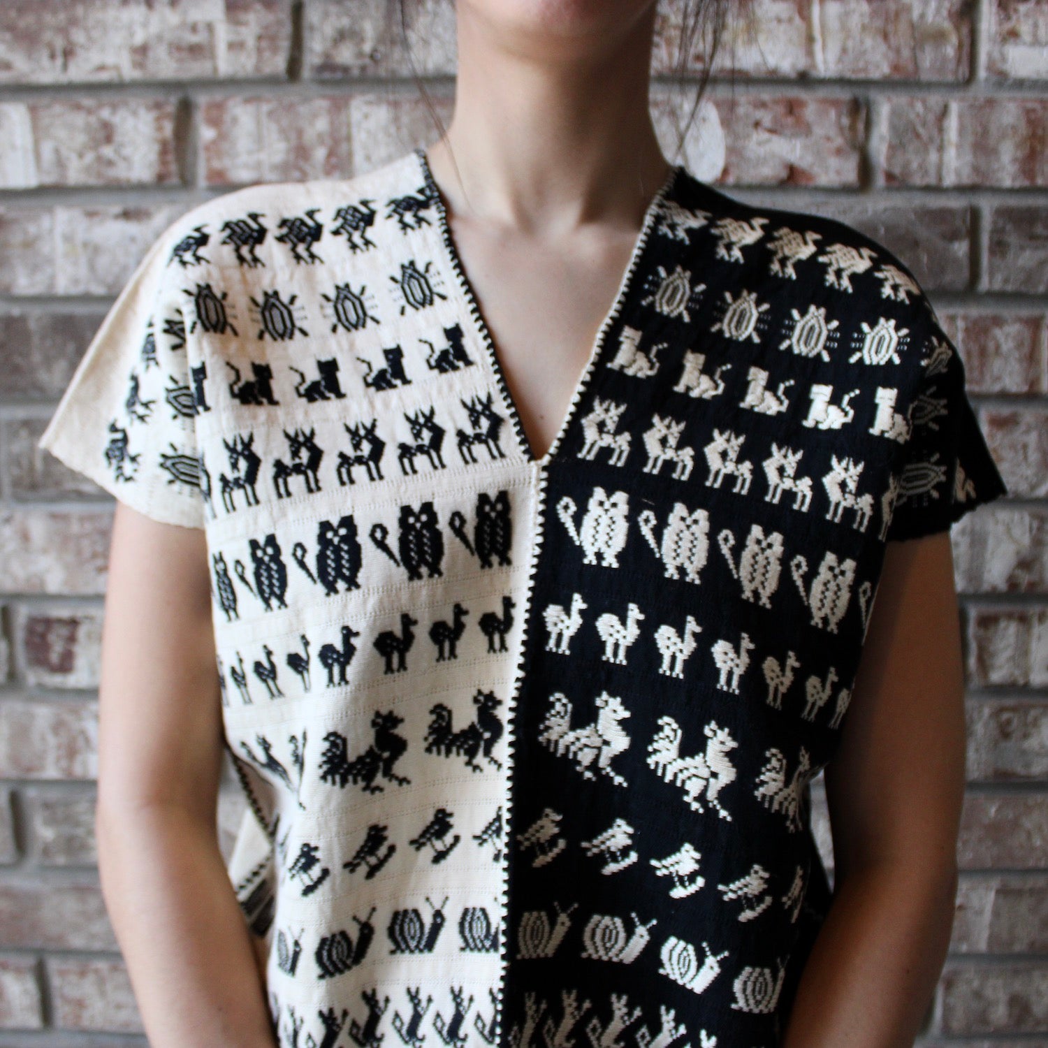 Koots Double Stitching Huipil