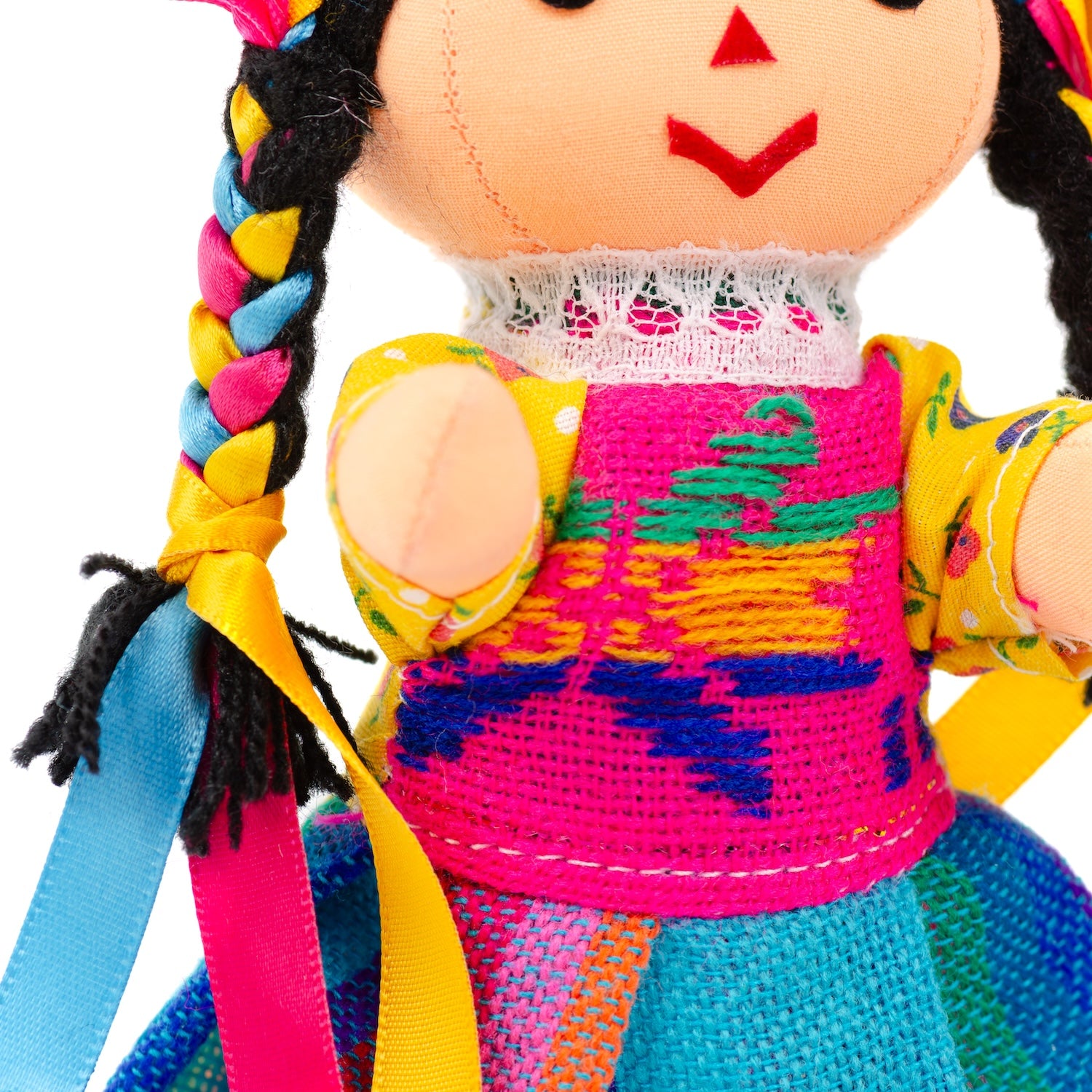 Small- Lupita Traditional Mexican Lelé Doll