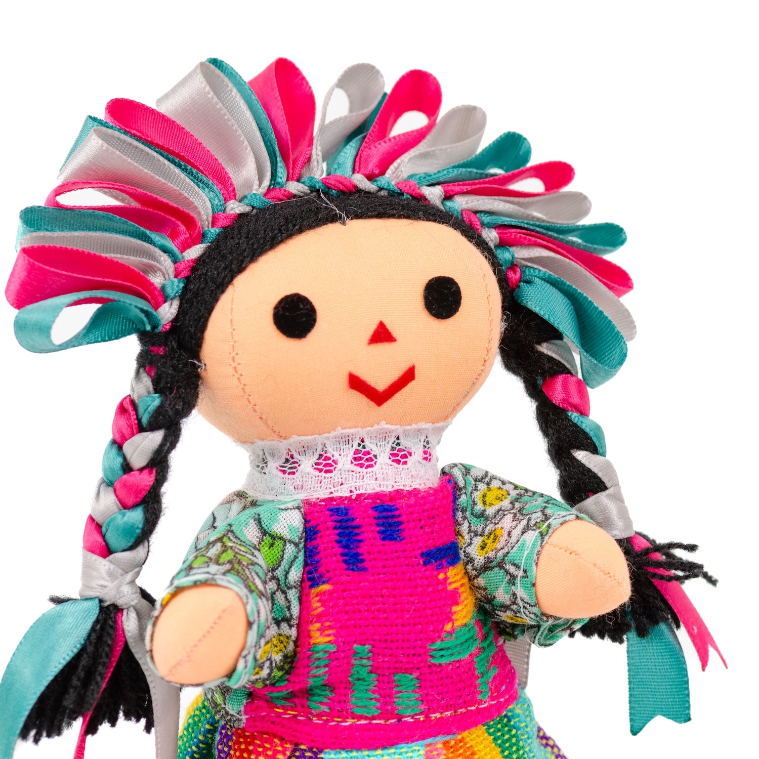 Small- Lupita Traditional Mexican Lelé Doll