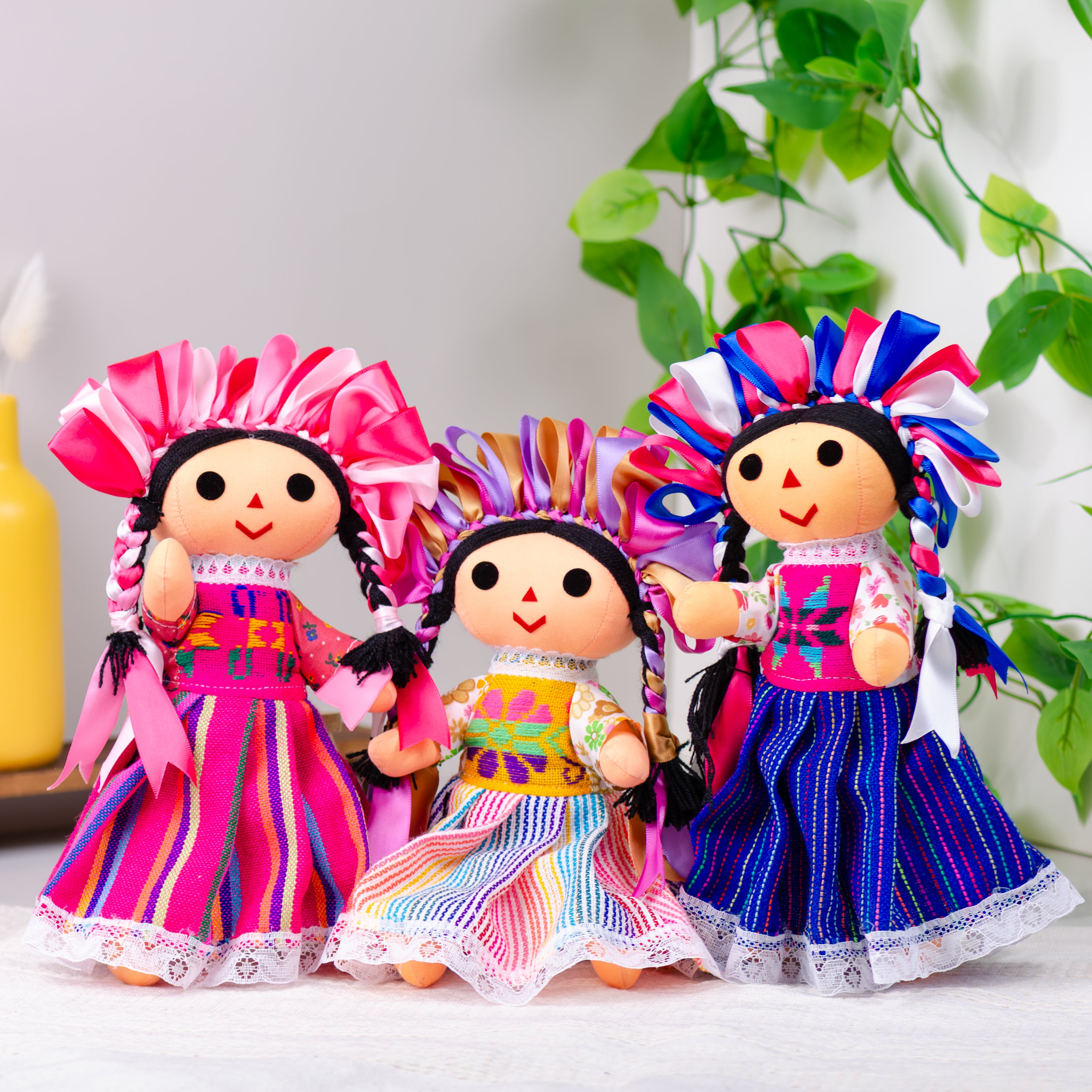 white christmas dresses María Traditional Mexican Lelé Doll