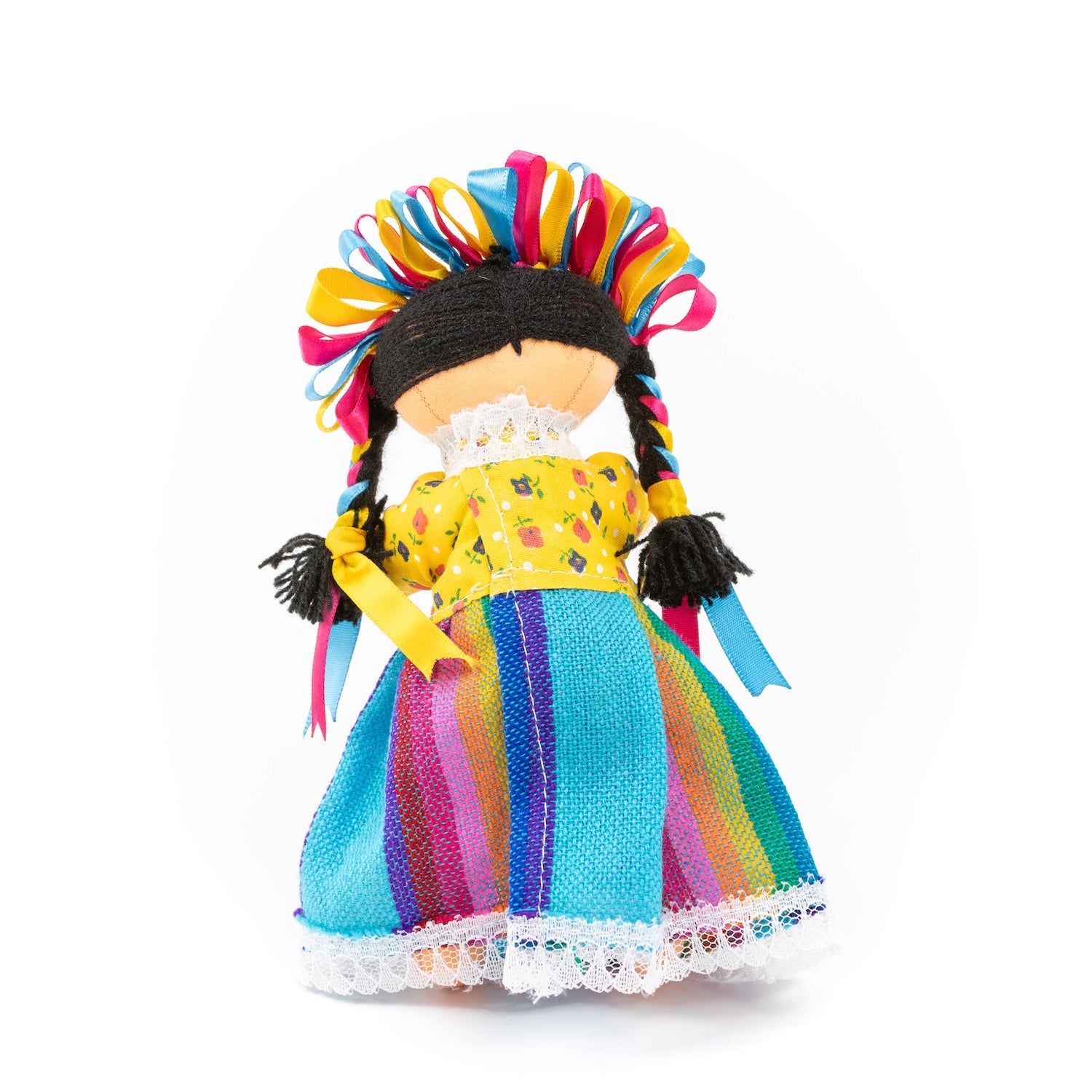 Small- Lupita Traditional Mexican Lelé Doll