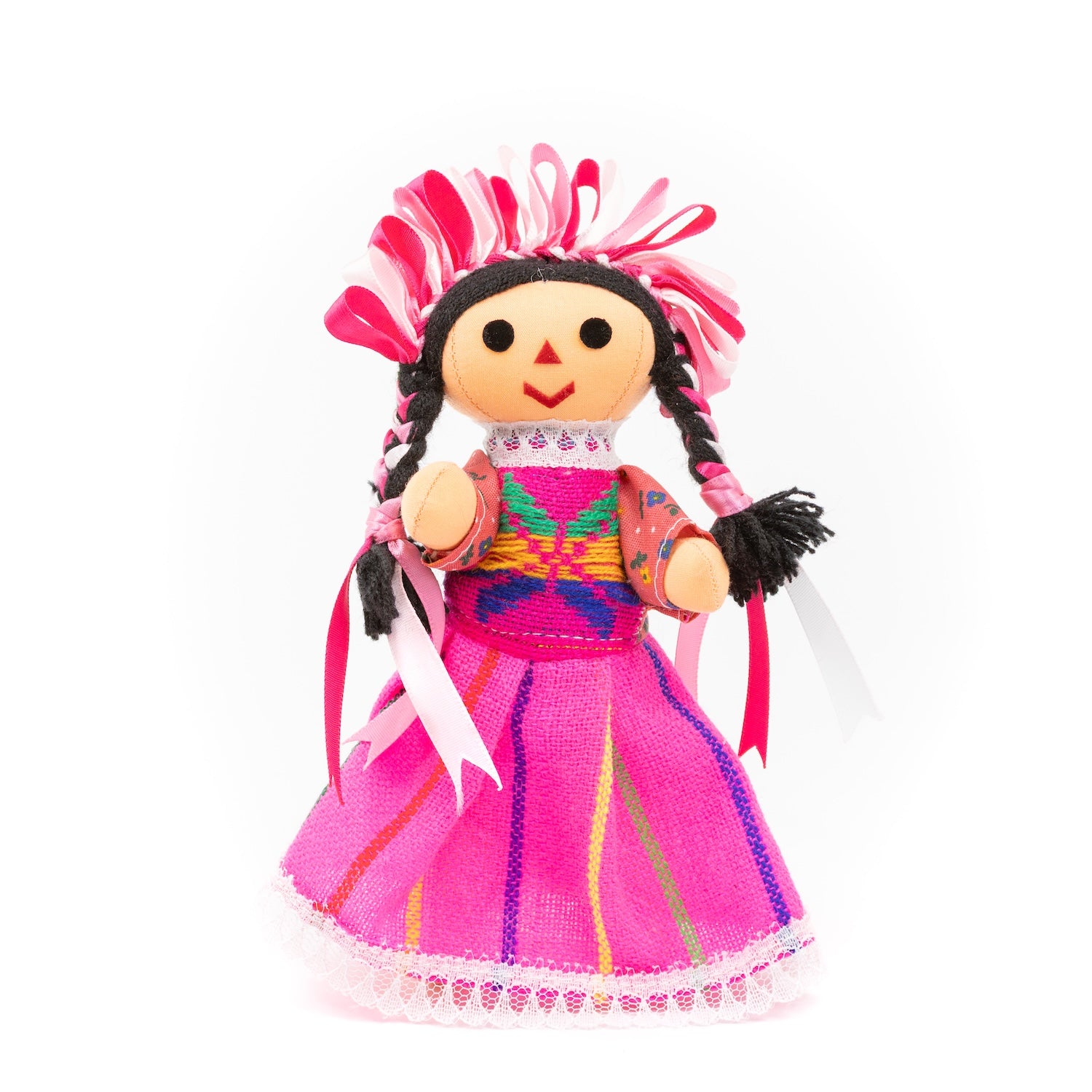 Small- Lupita Traditional Mexican Lelé Doll