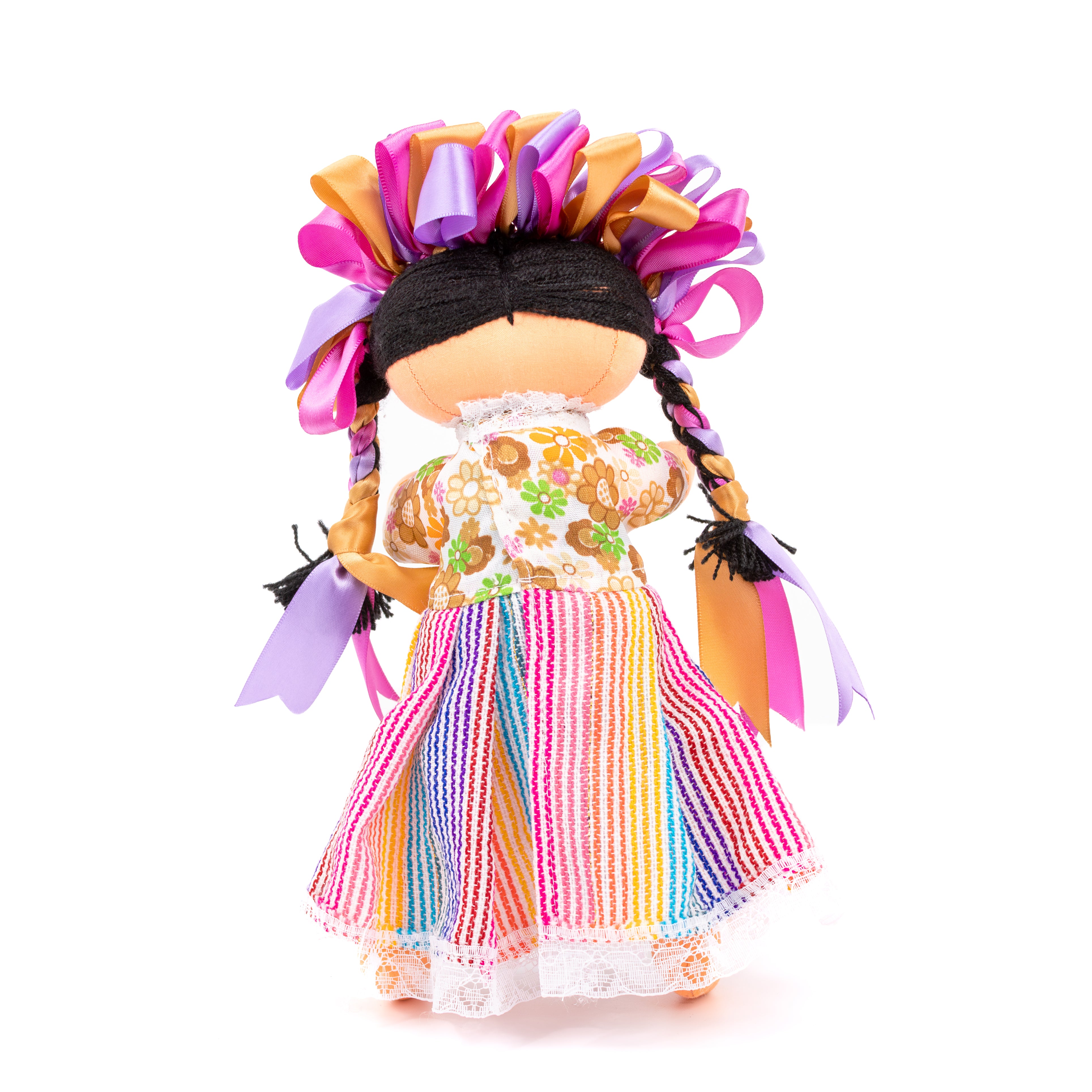 María Traditional Mexican Lelé Doll