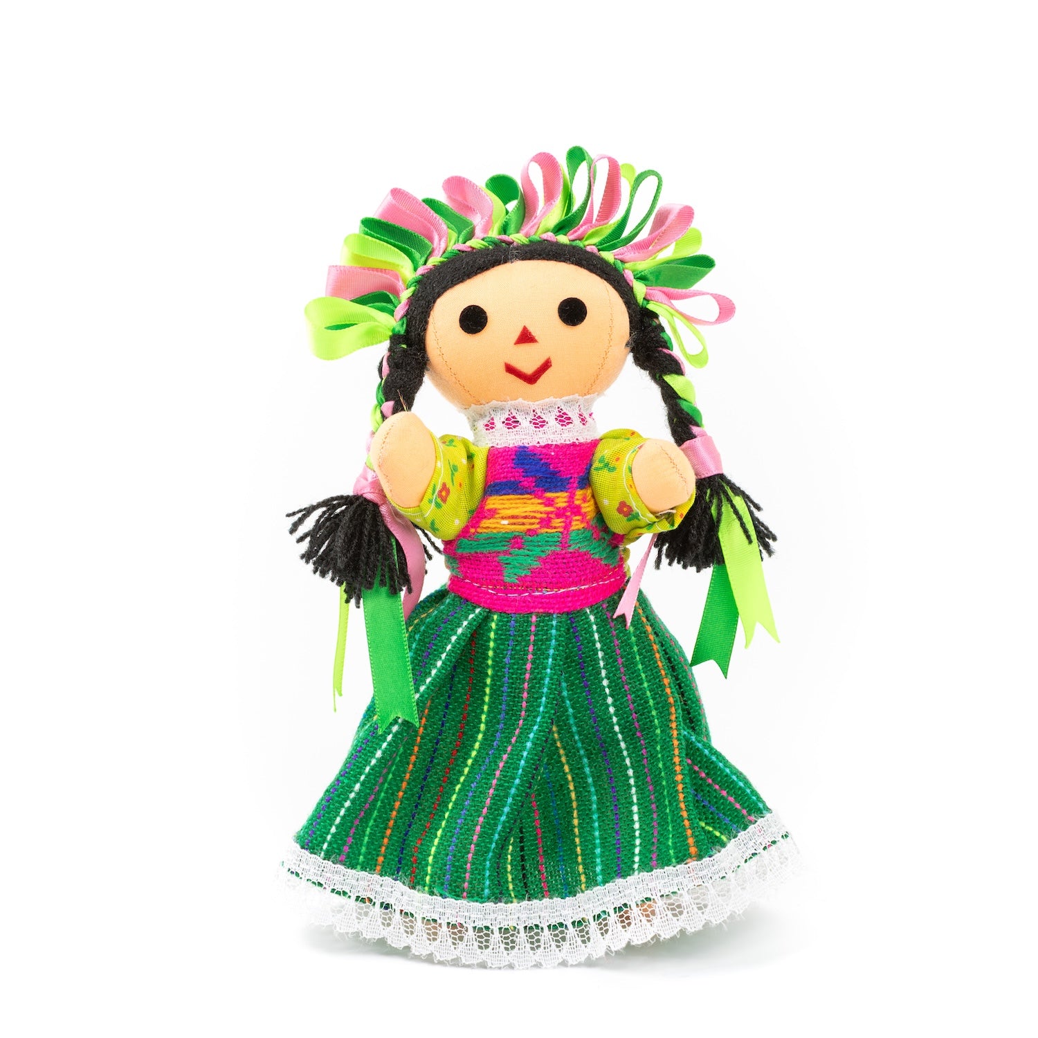 Small- Lupita Traditional Mexican Lelé Doll