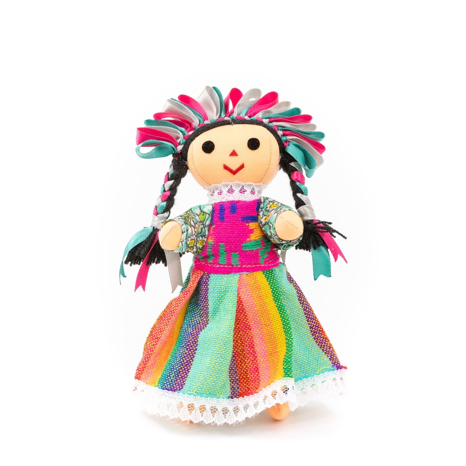 Small- Lupita Traditional Mexican Lelé Doll