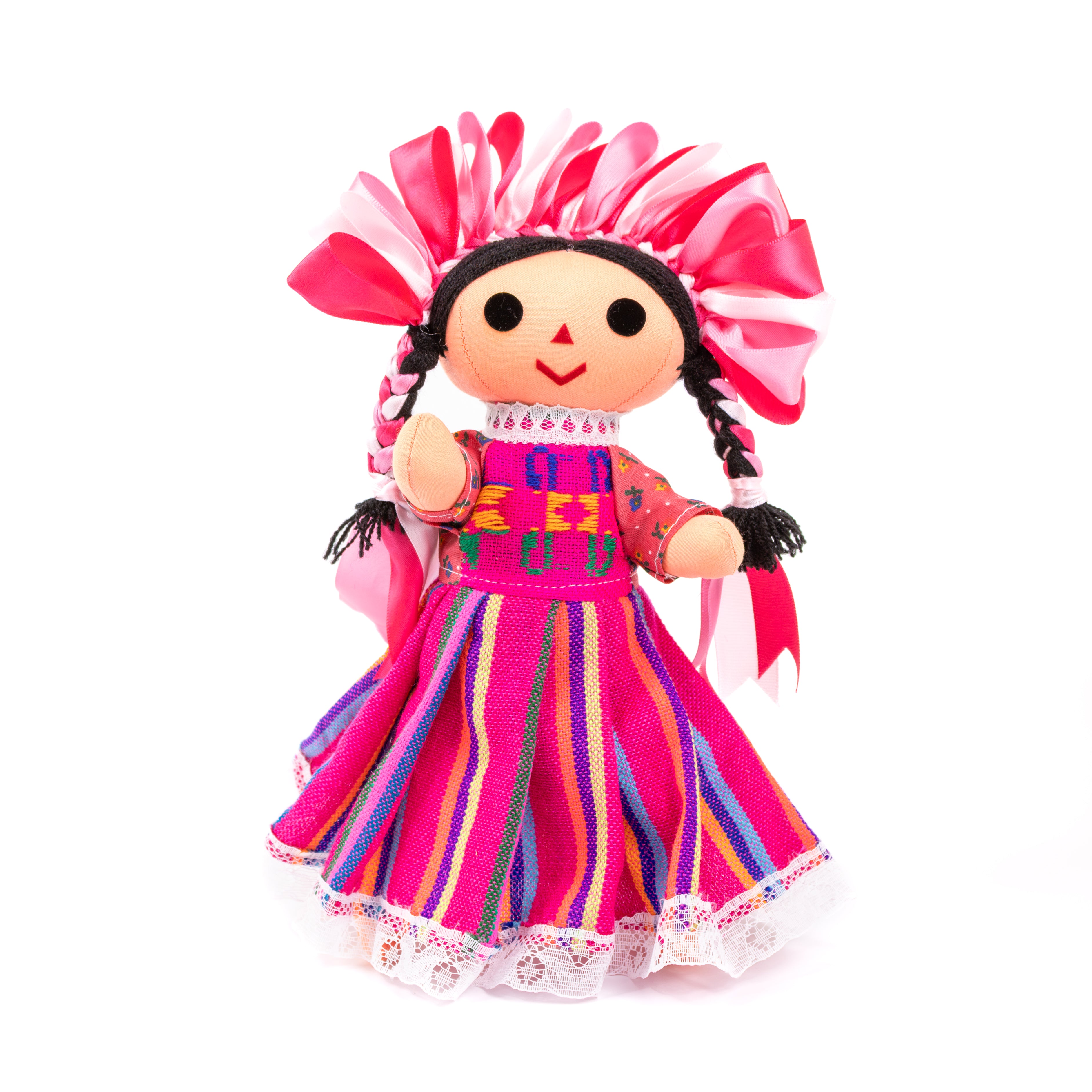 María Traditional Mexican Lelé Doll