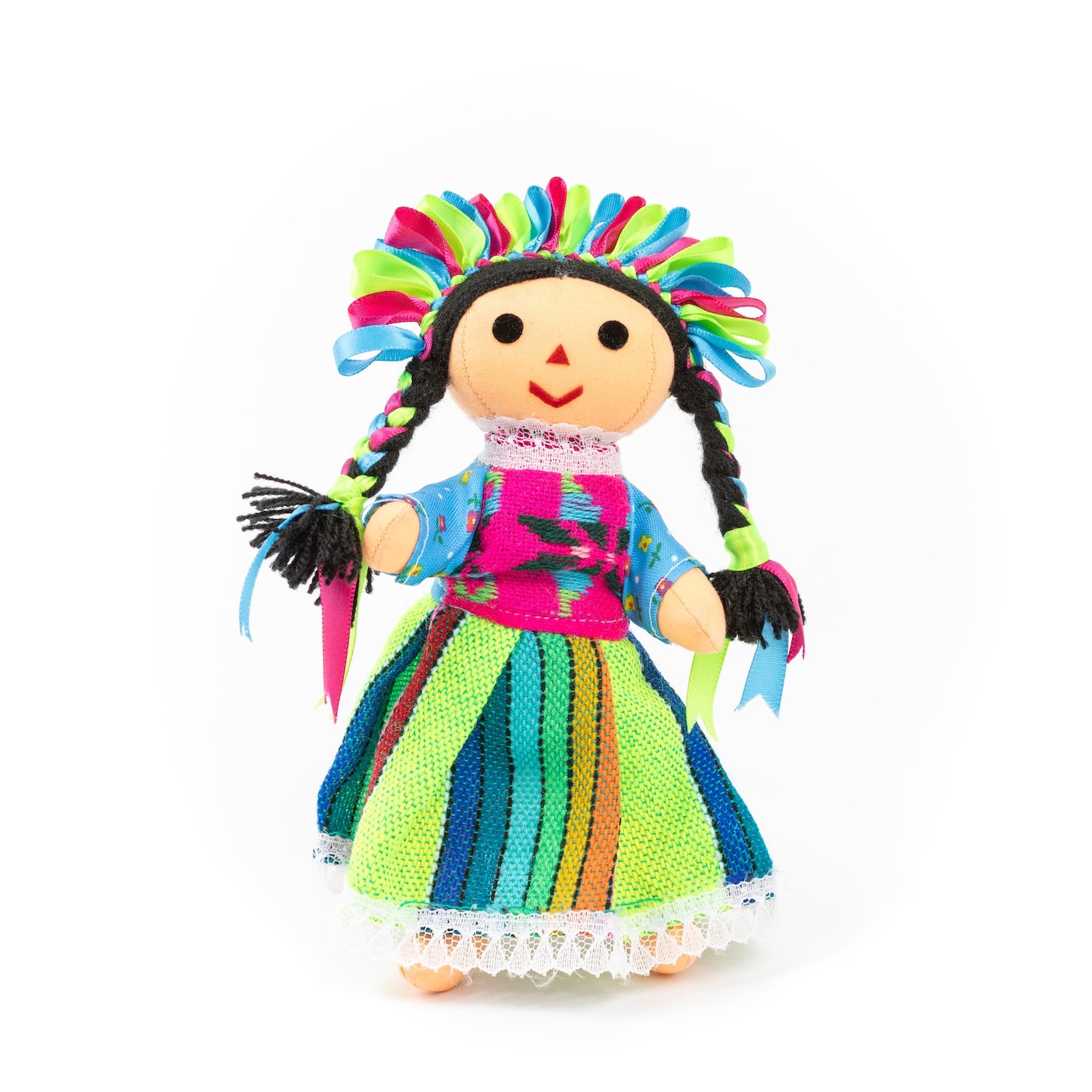 Small- Lupita Traditional Mexican Lelé Doll