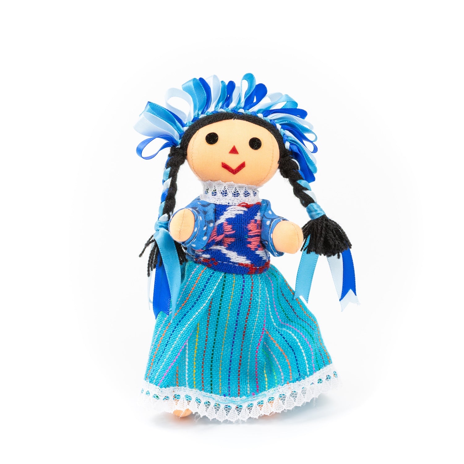 Small- Lupita Traditional Mexican Lelé Doll