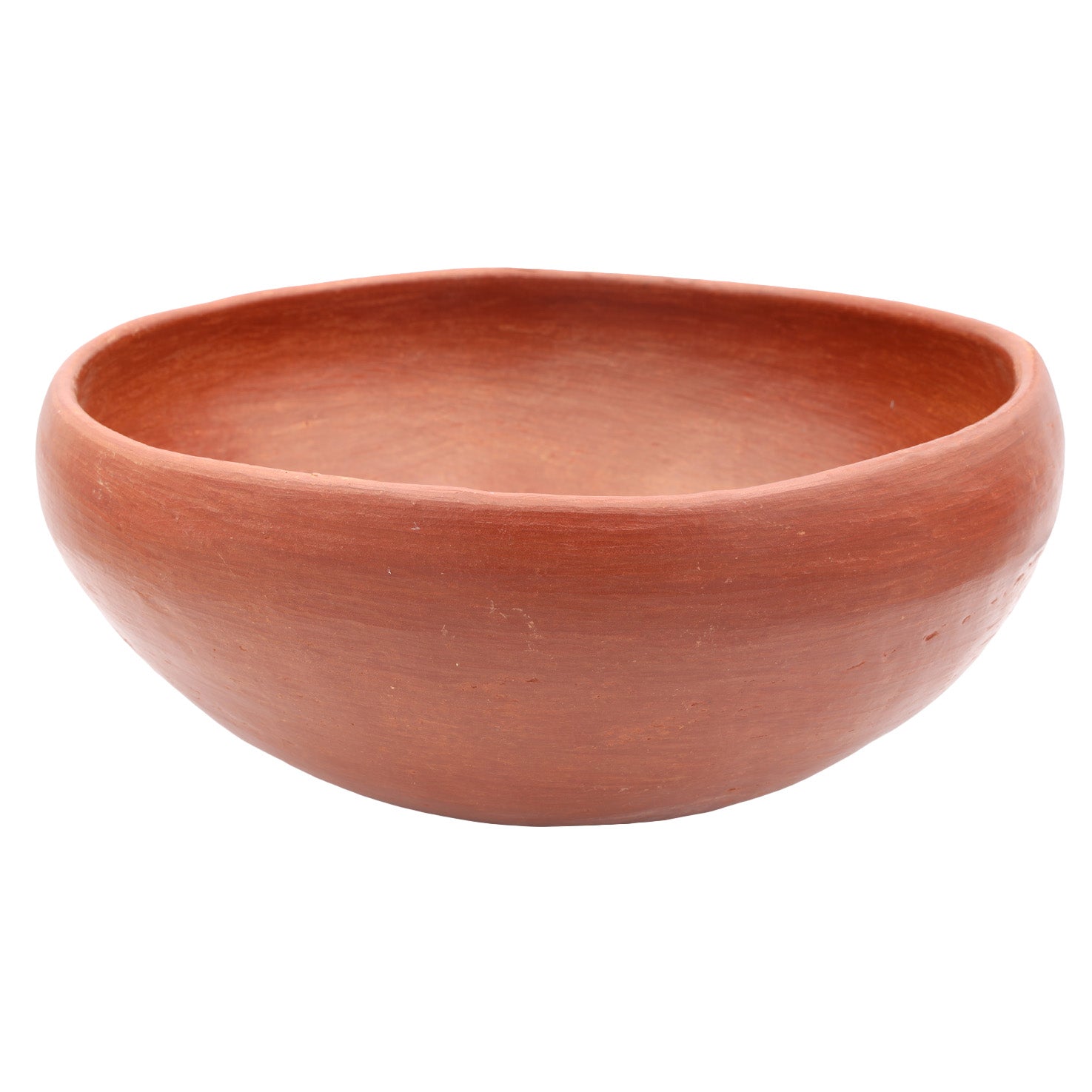 Red Clay Terracotta Large Salad Bowl