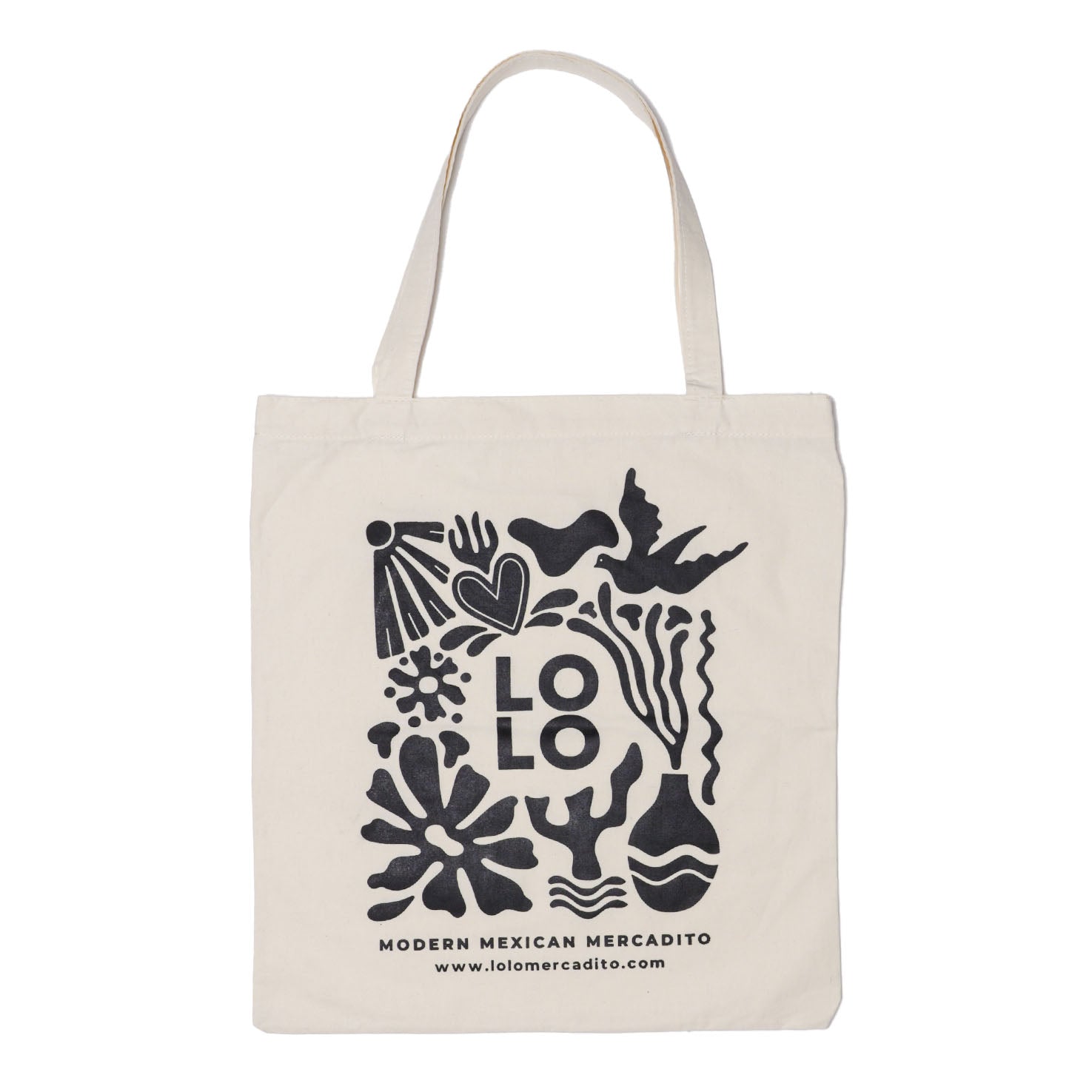 Lolo Mercadito Printed Tote Bag