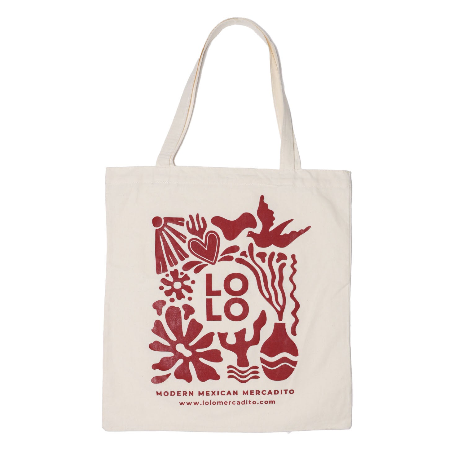 Lolo Mercadito Printed Tote Bag