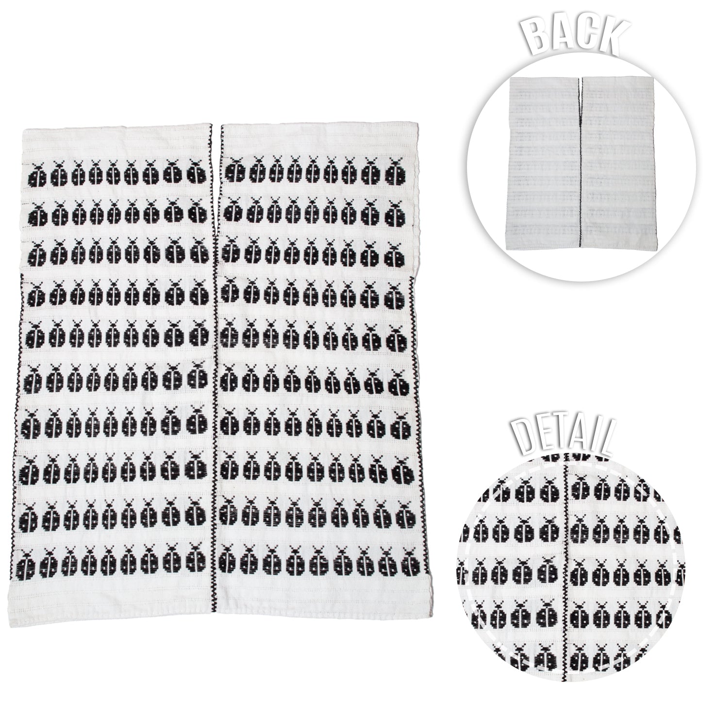 Koots Double Stitching Huipil