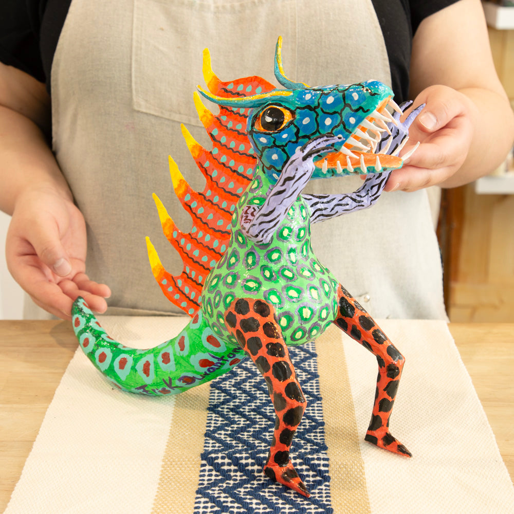 Colorful Papier-Mache Alebrije