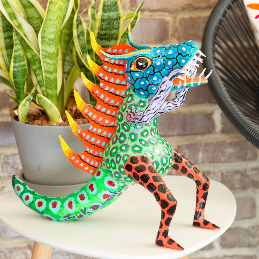 Colorful Papier-Mache Alebrije