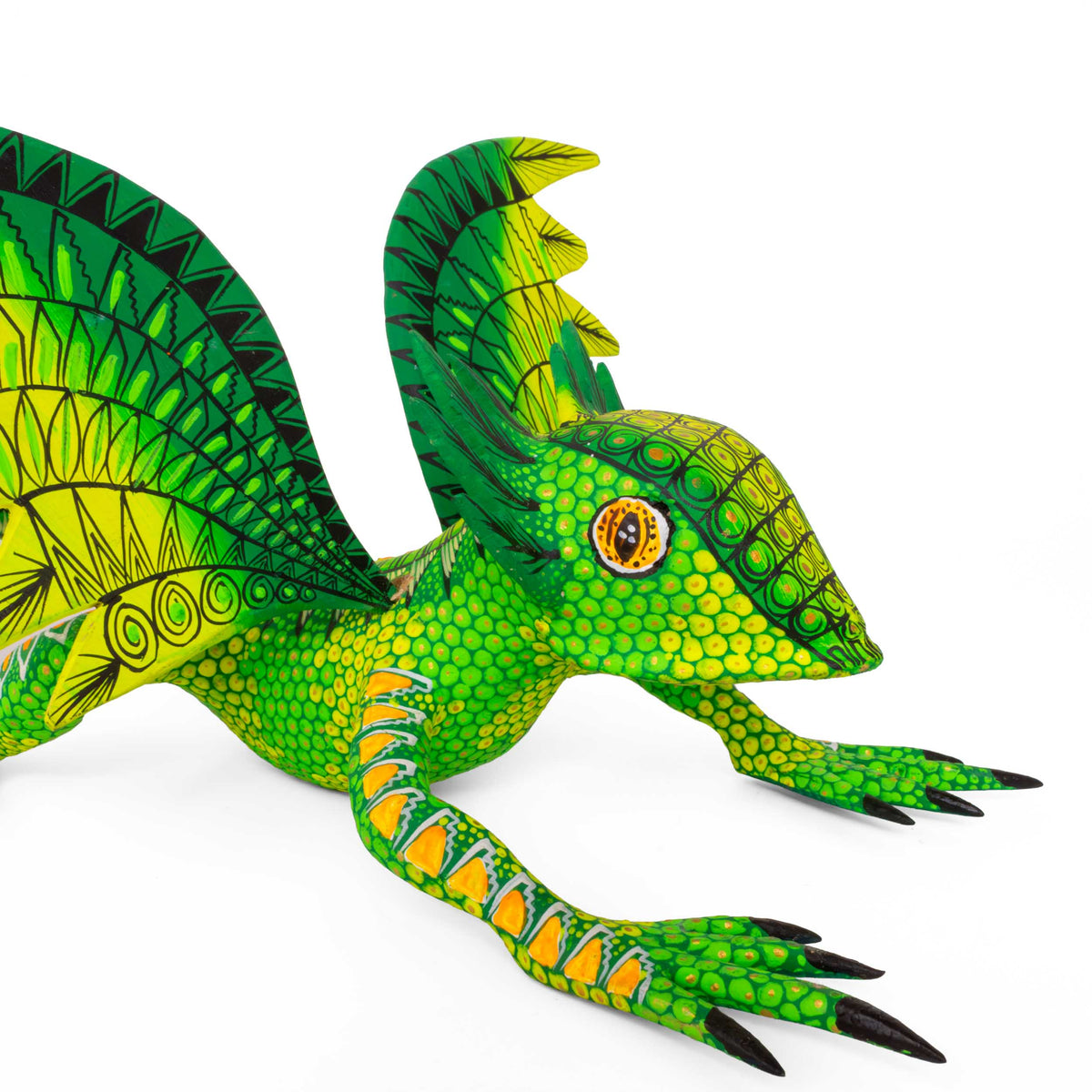 Axolotl Dragon Large Alebrije with Frets
