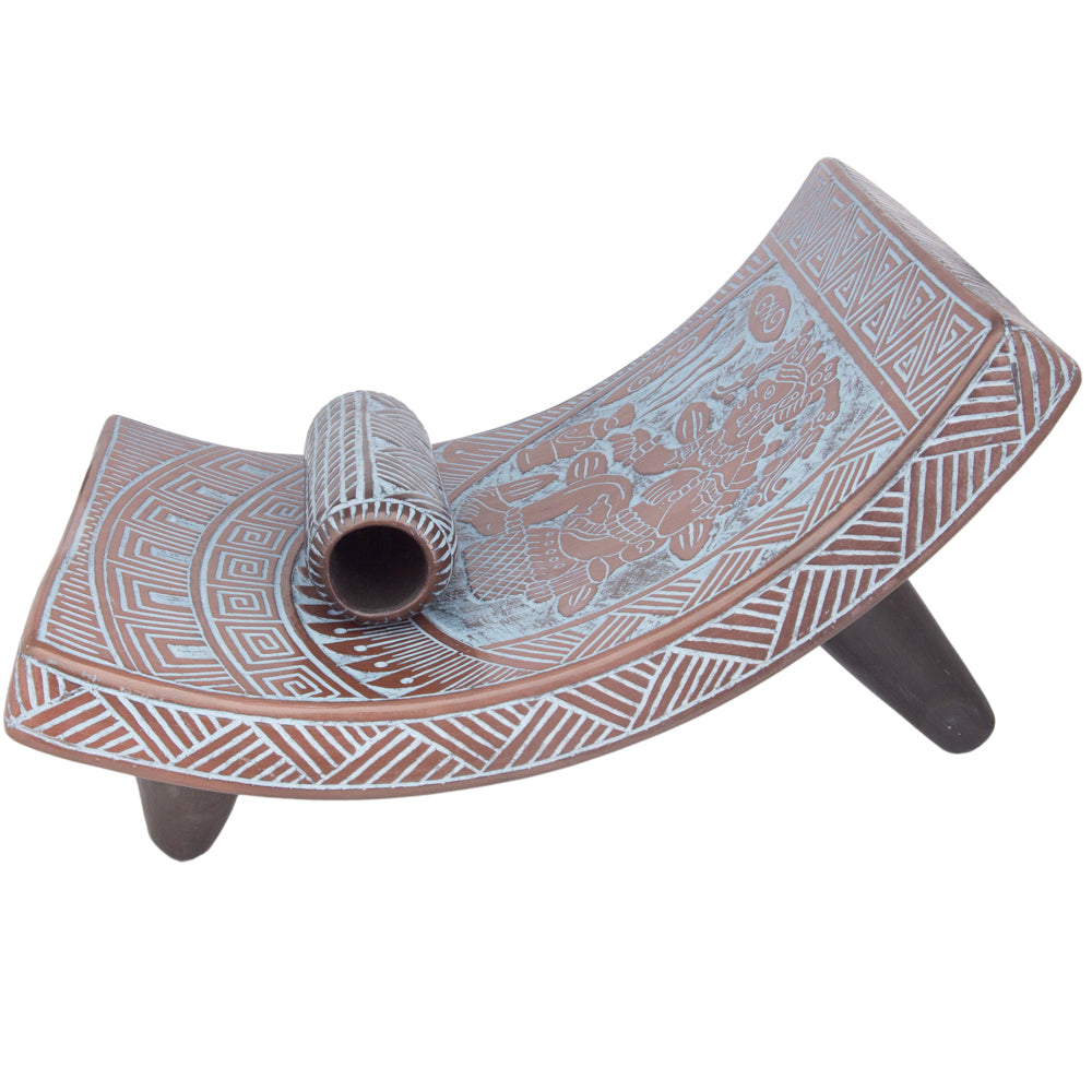 Zinapécuaro Cielo y Tierra Large Metate and Pestle Sculpture