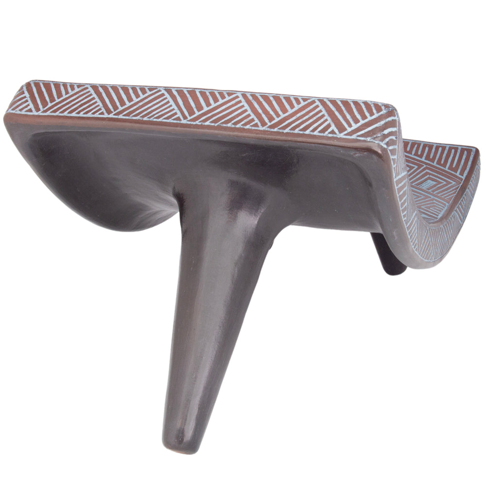 Zinapécuaro Cielo y Tierra Large Metate and Pestle Sculpture