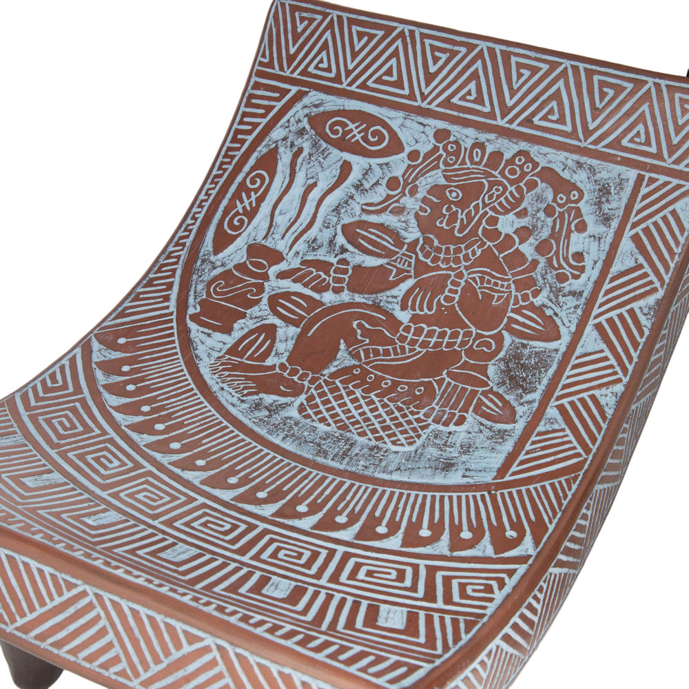 Zinapécuaro Cielo y Tierra Large Metate and Pestle Sculpture