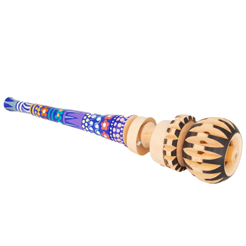 Colorful Hand-Painted Molinillo