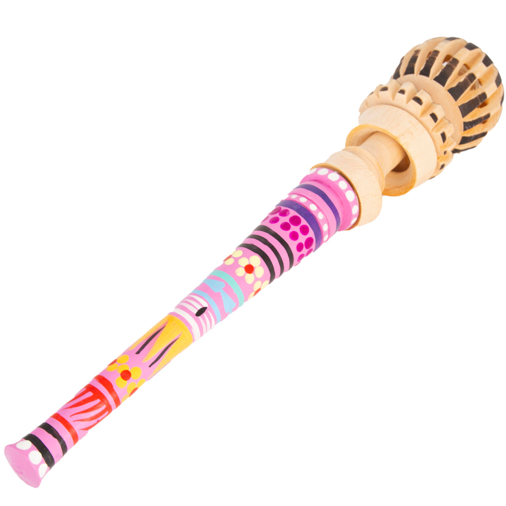 Colorful Hand-Painted Molinillo