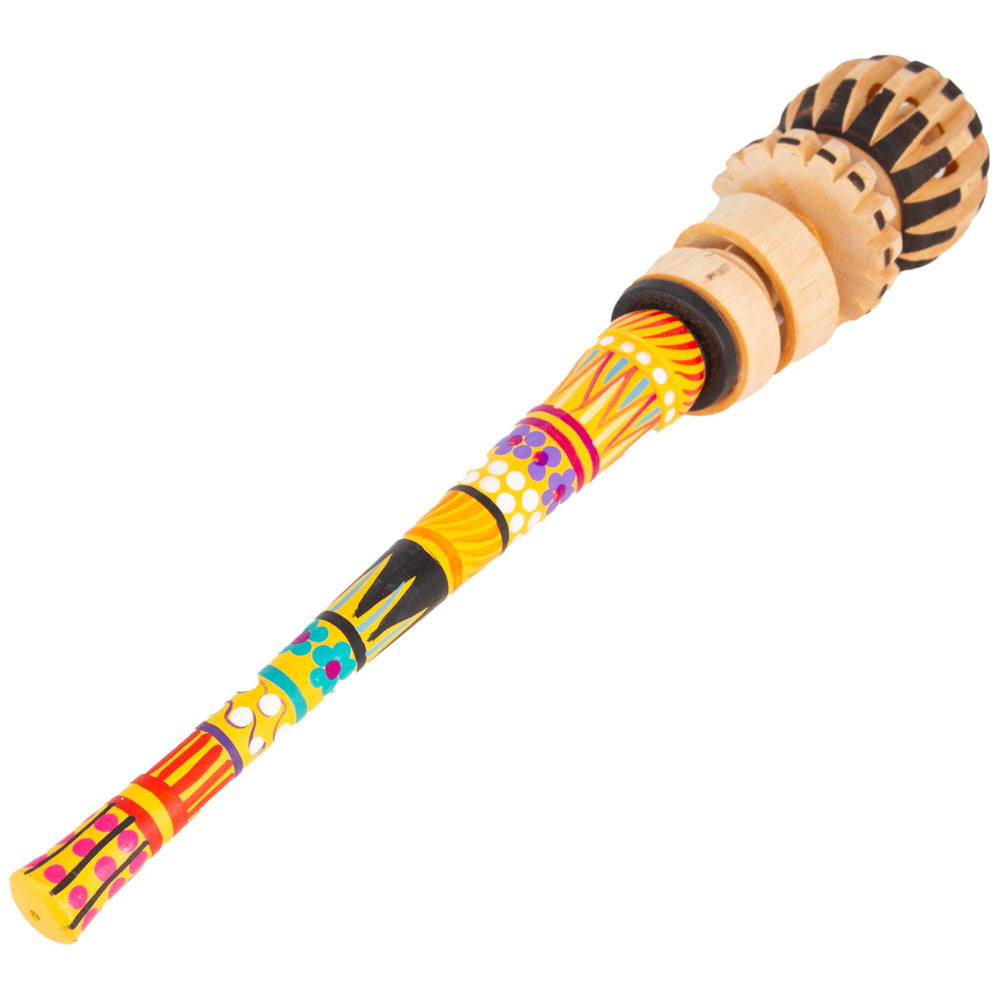 Colorful Hand-Painted Molinillo