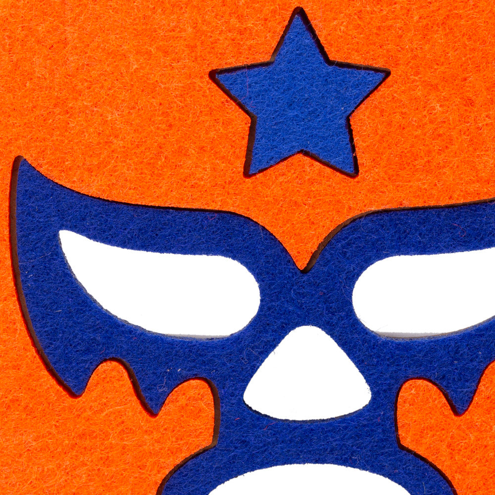 Felt Luchavasos Coasters (Set of 4)