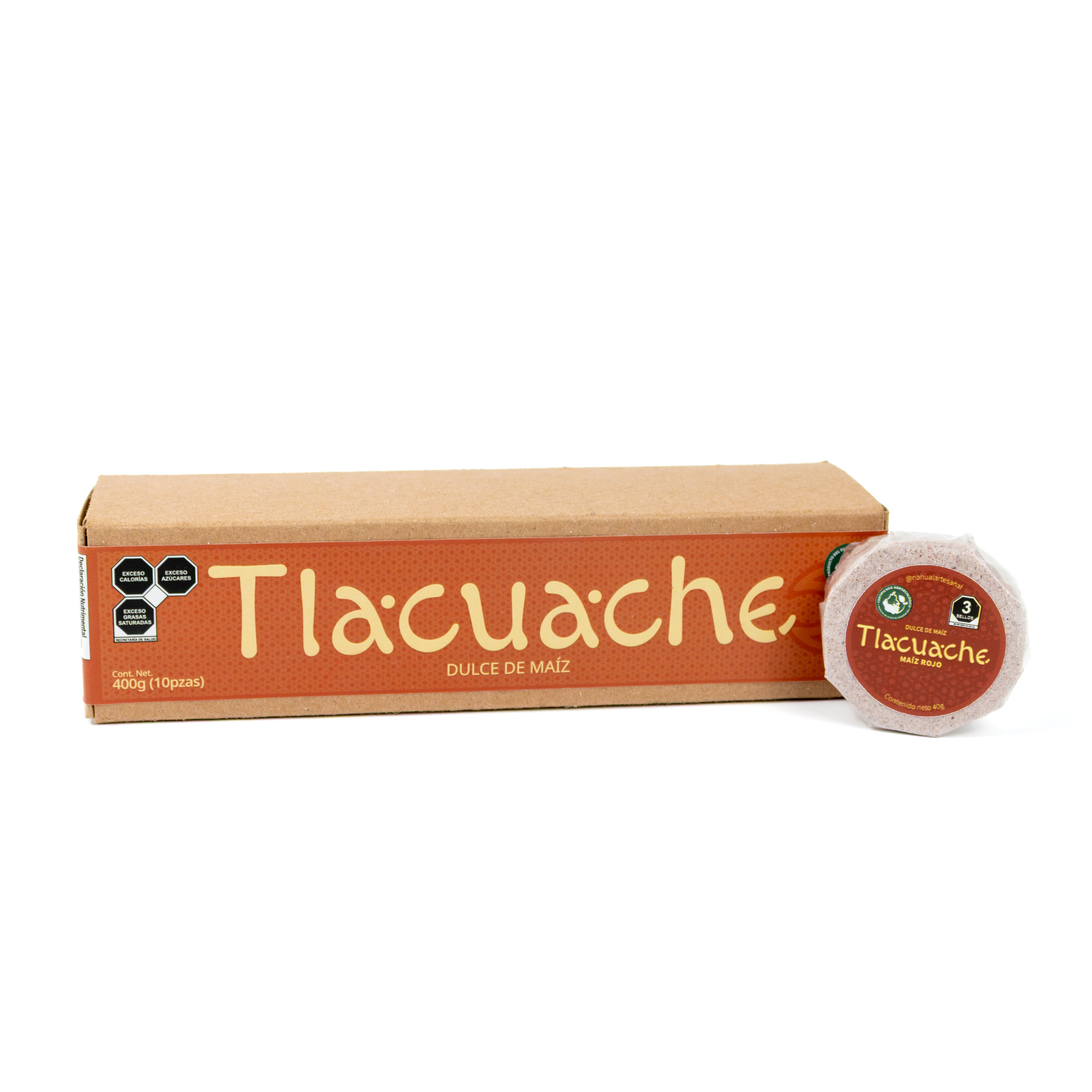 Tlacuache Red Corn Mazapán Box (10 count)