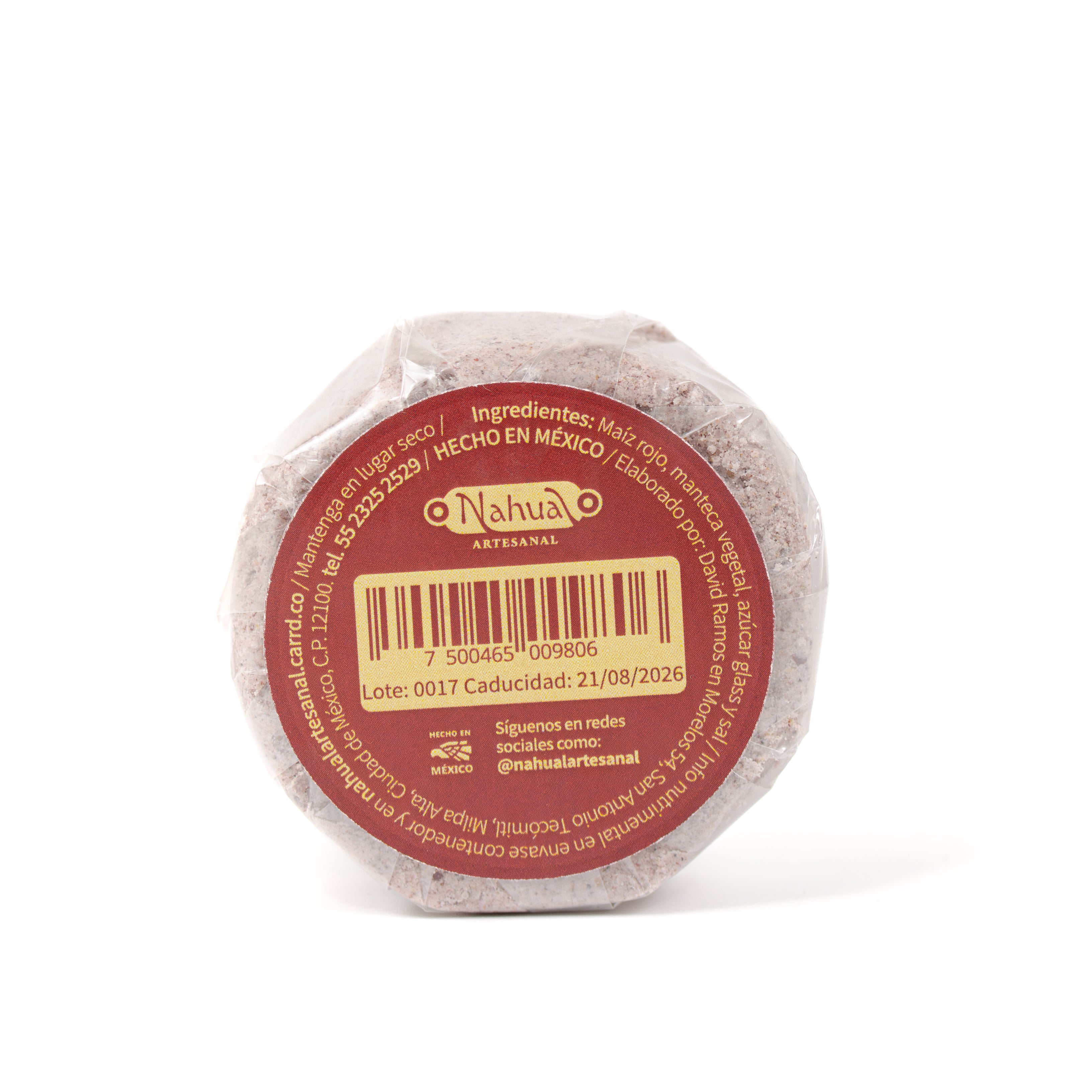 Tlacuache Red Corn Mazapán