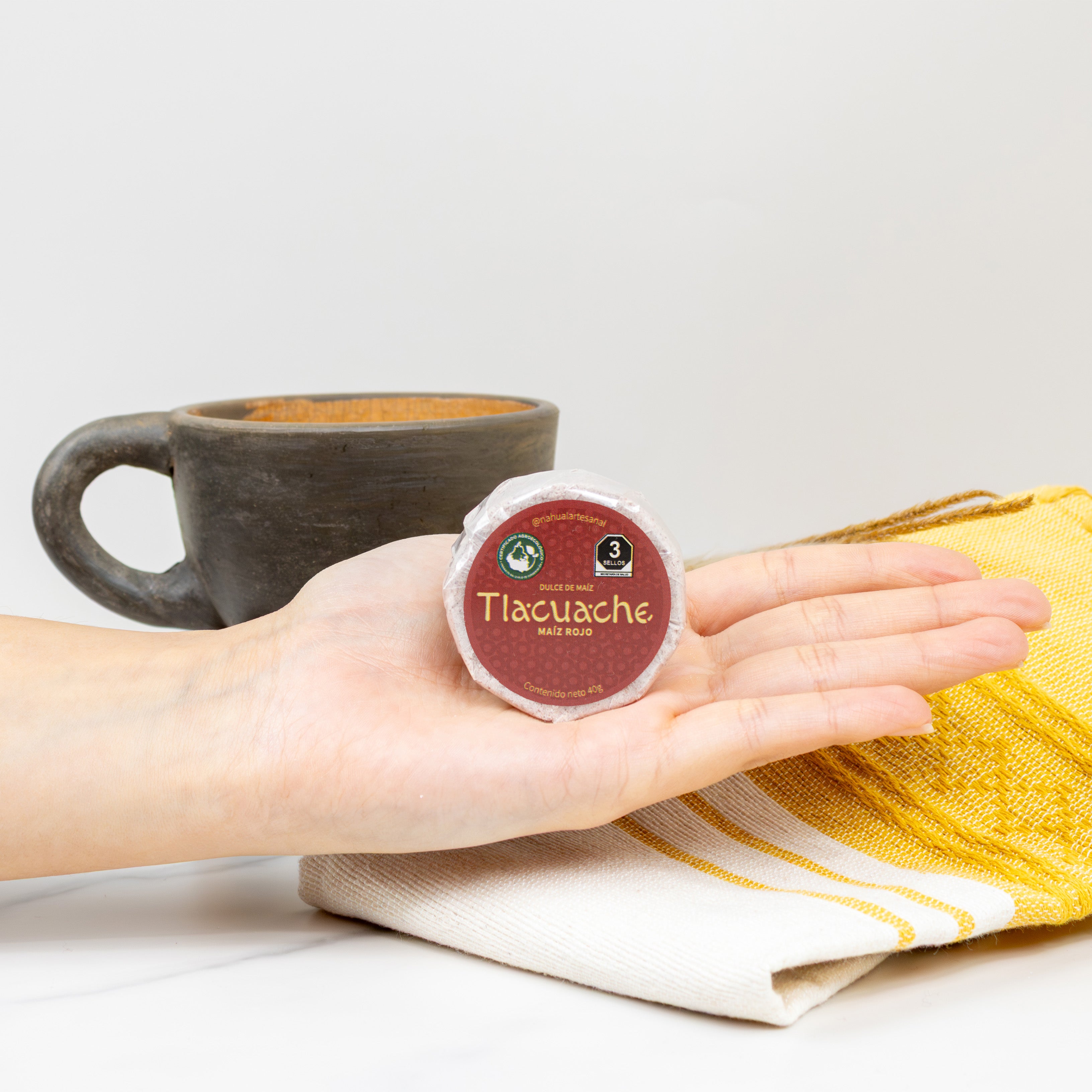 Tlacuache Red Corn Mazapán Box (10 count)