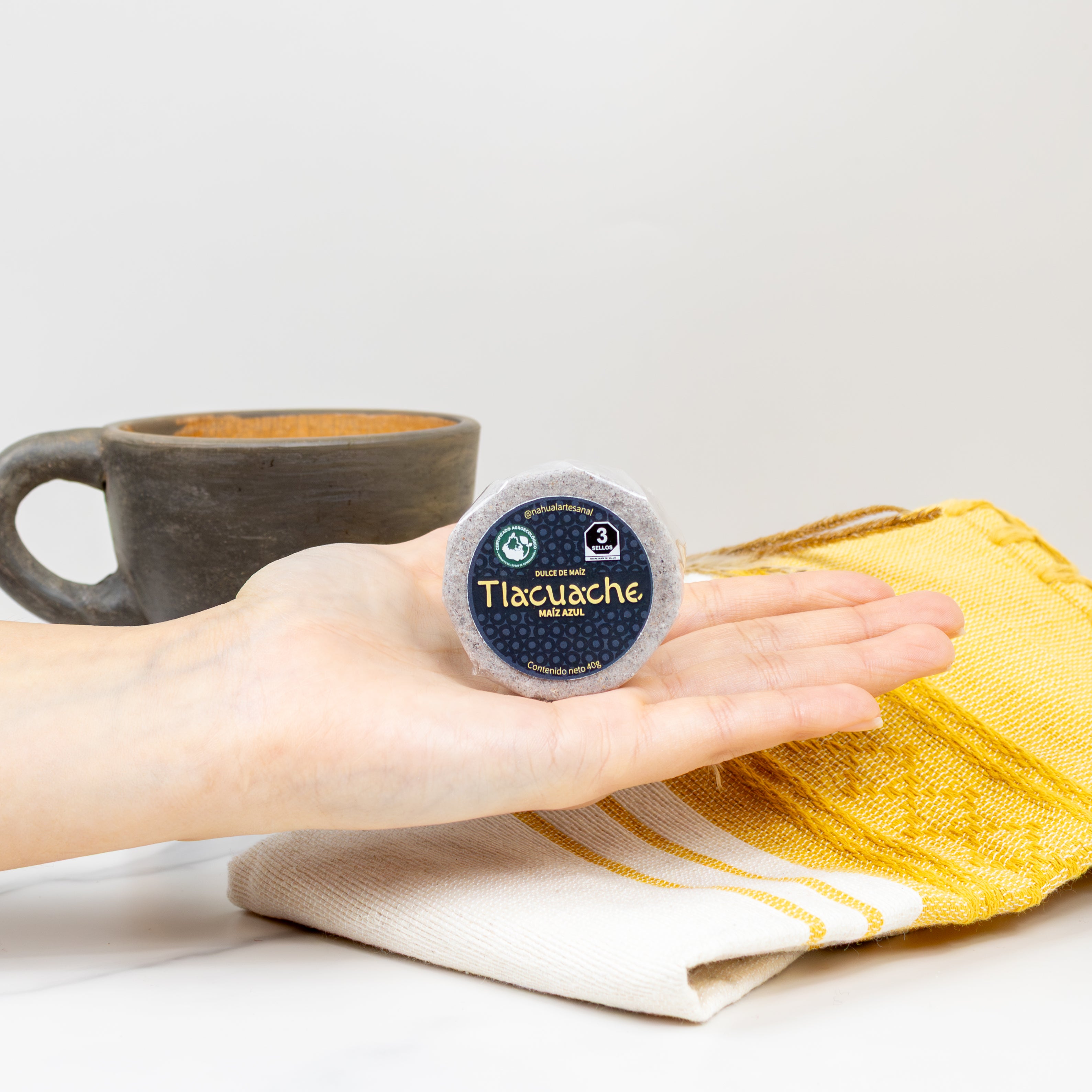 Tlacuache Blue Corn Mazapán Box (10 count)