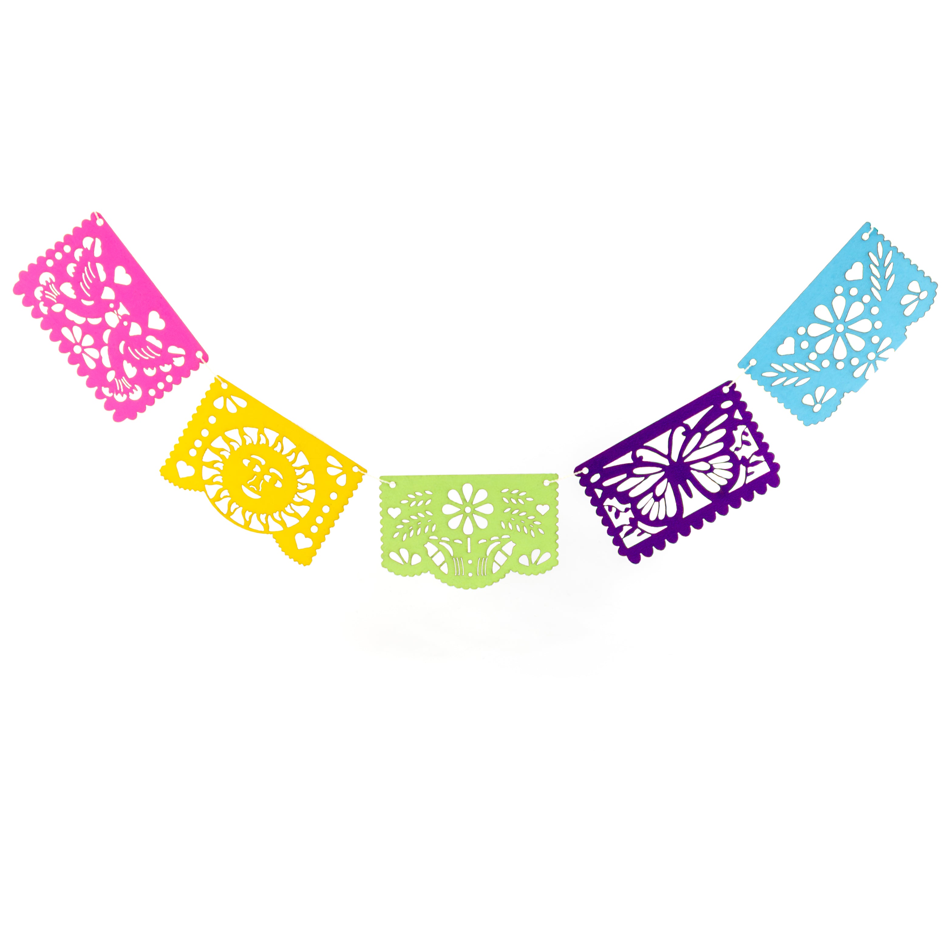 Mini All Occasion Papel Picado Cardboard Banner