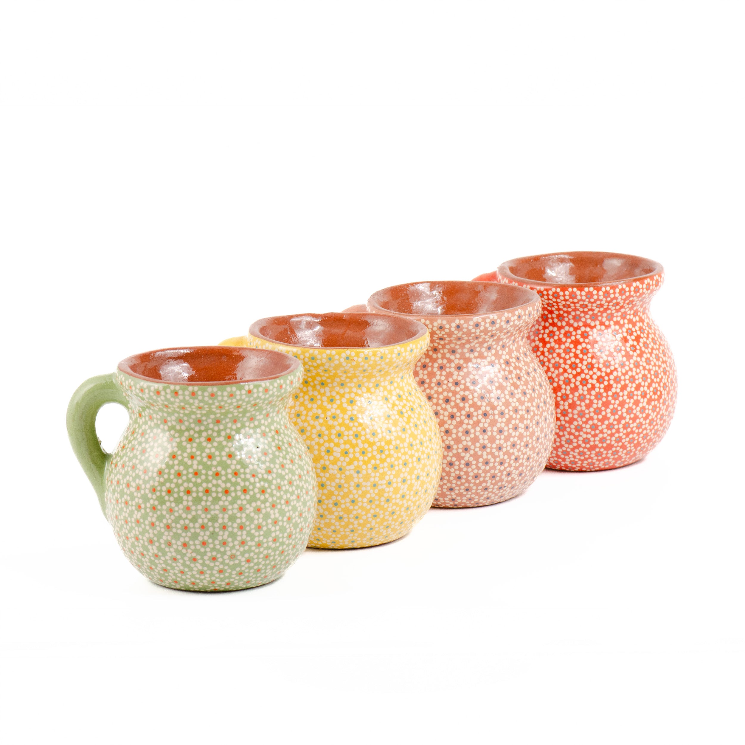 Jarrito from Capula Hand-Painted Clay Mug