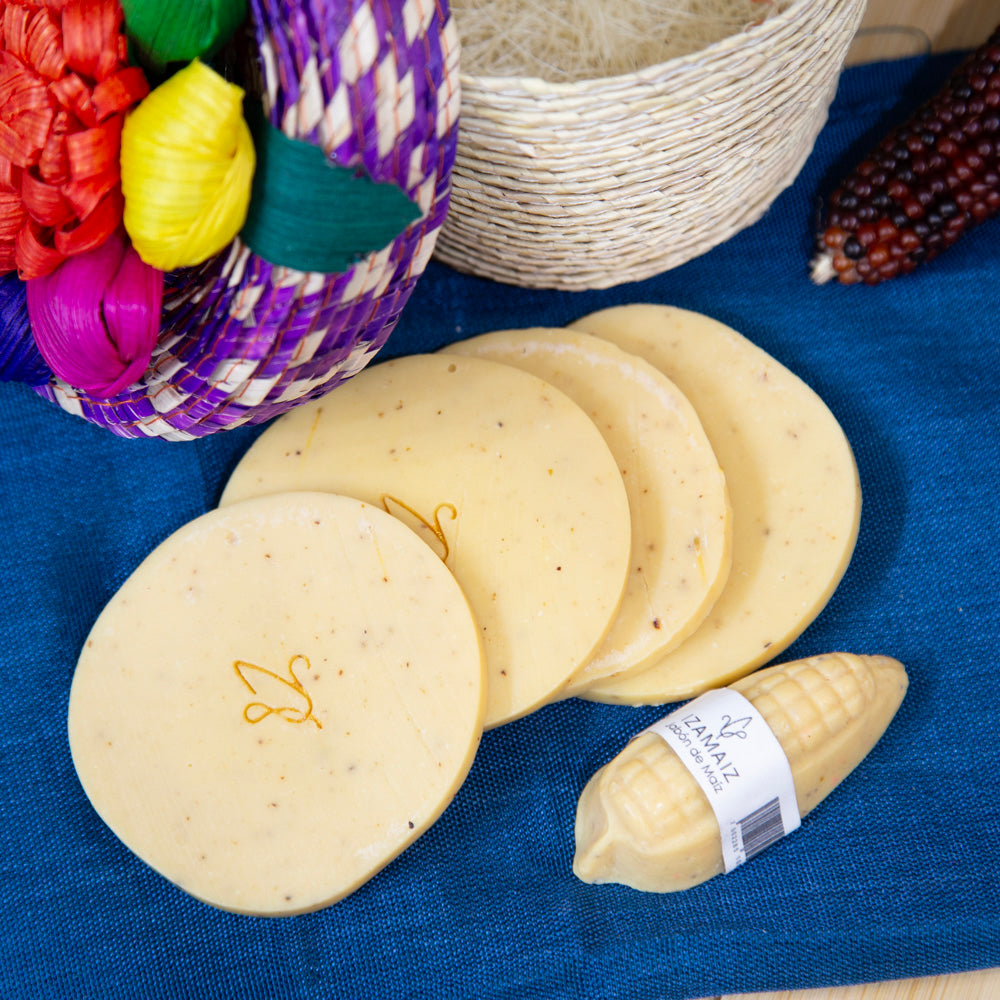 Mis Tortillas Artisanal Soap Set with Decorative Tortillero