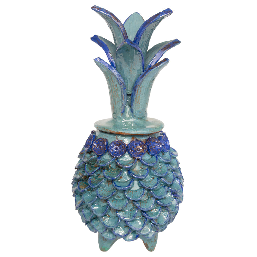 Piña Alta 11" Decorative Pineapple Sculpture