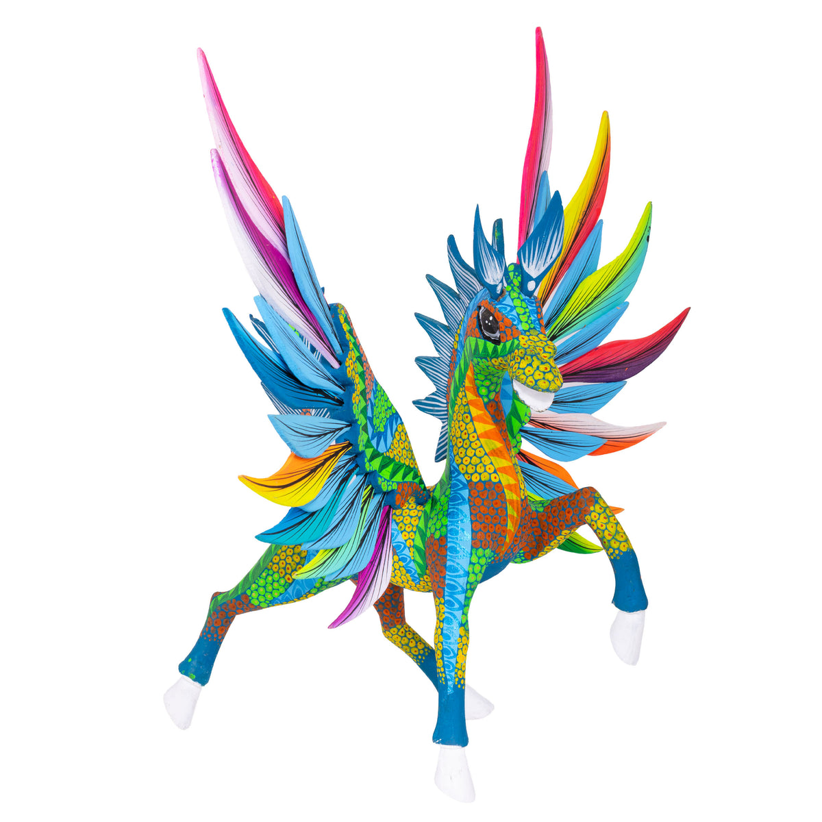 Colorful Pegasus Alebrije