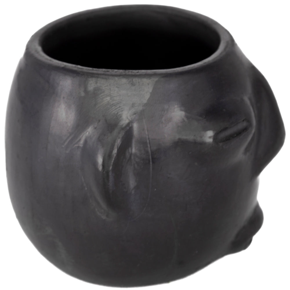 Barro Negro, Black Clay, Face Shot Glass