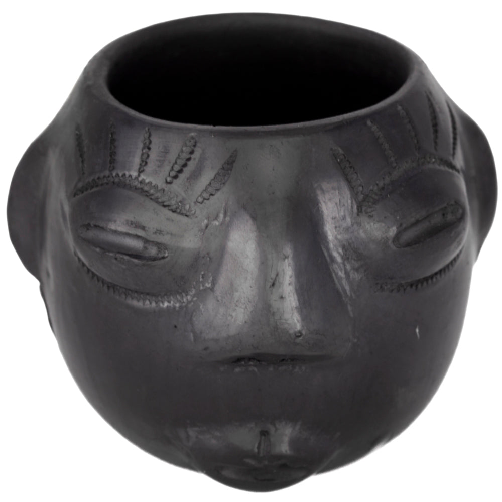 Barro Negro, Black Clay, Face Shot Glass