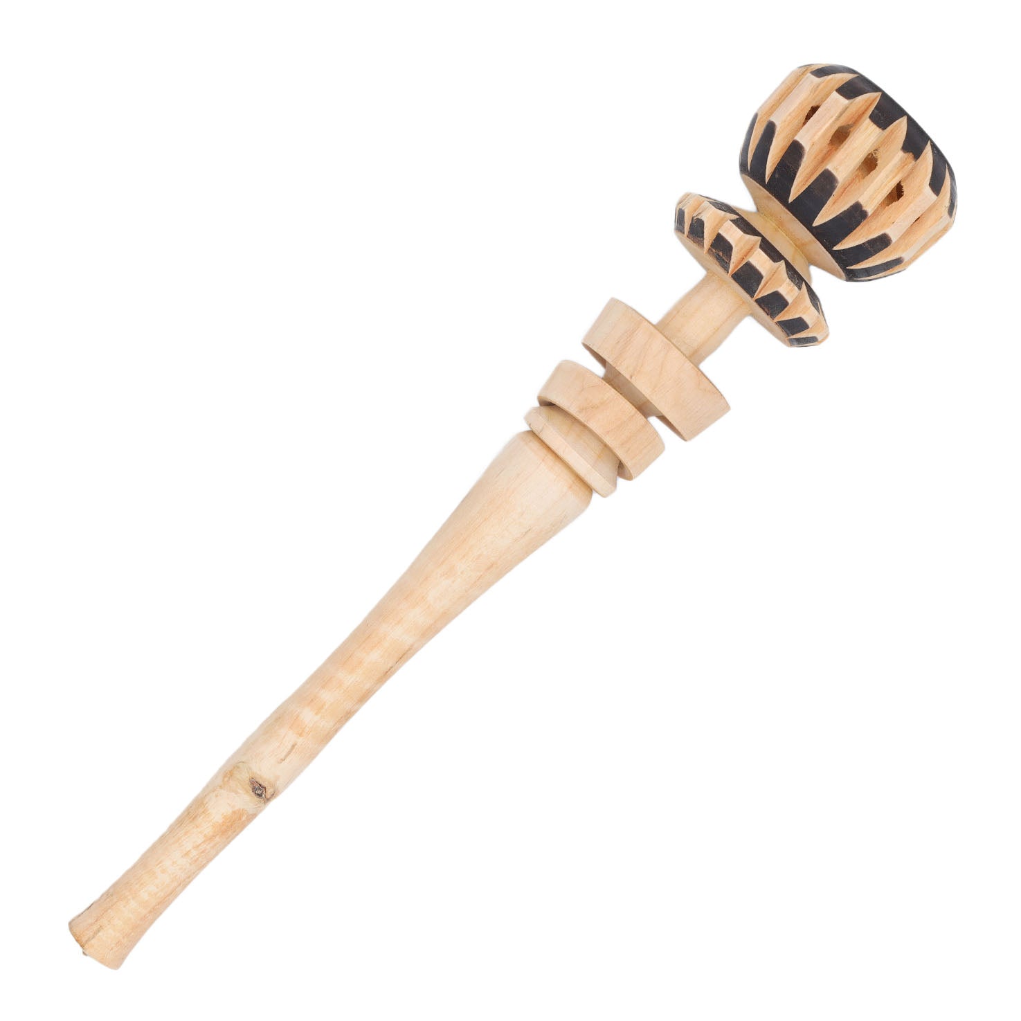 Natural Wooden Molinillo Whisk