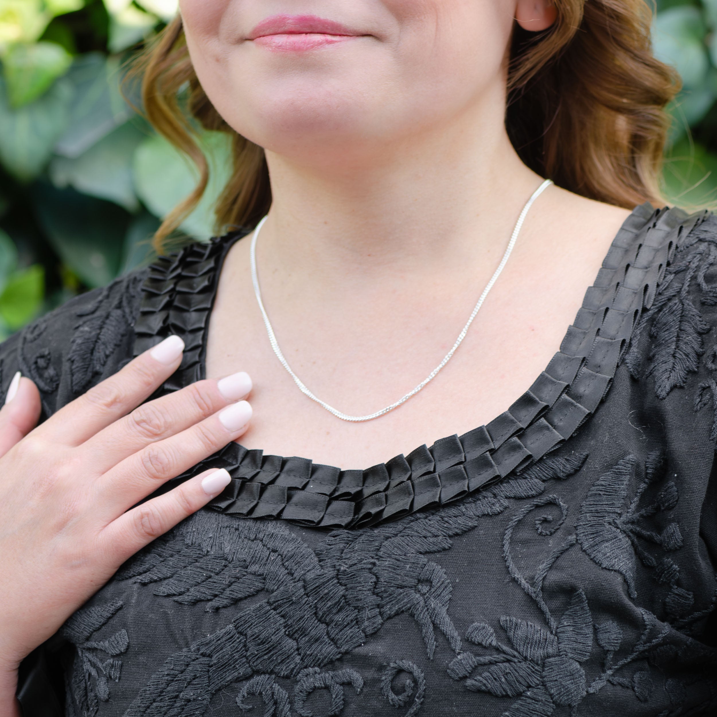 Sterling Silver Graduated Chain Necklace