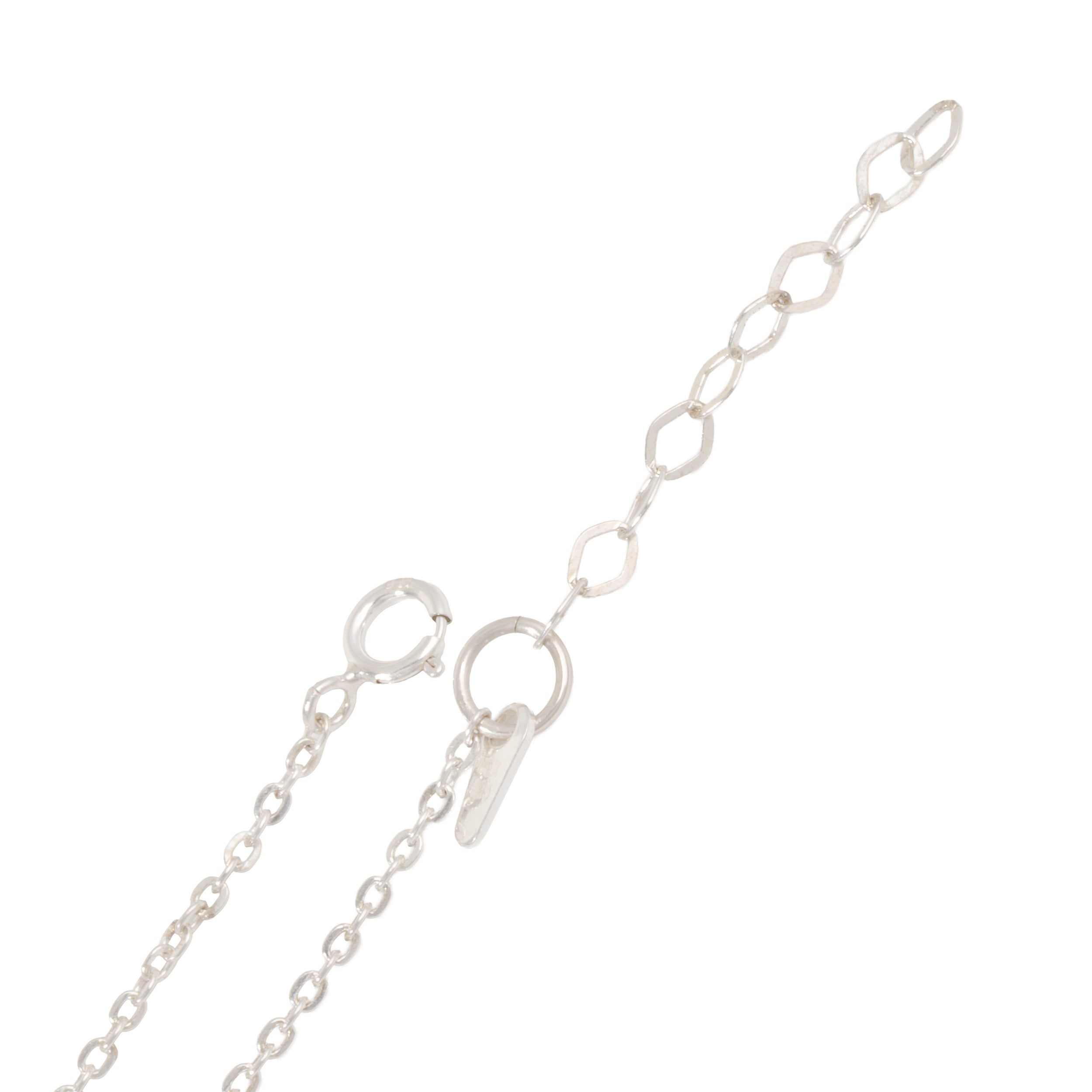 Sterling Silver Eternal Ribbon Zicornia Necklace