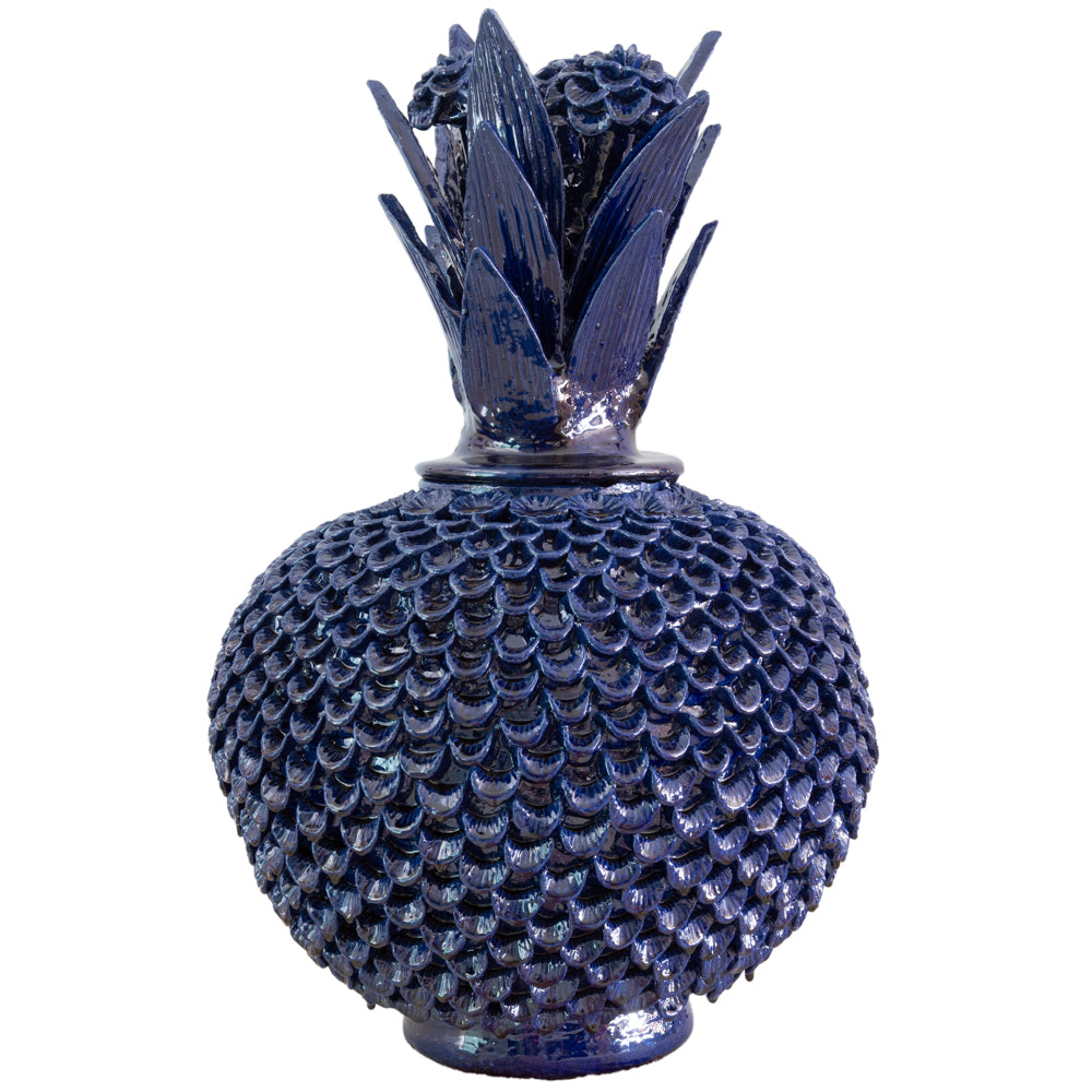 Piña Majestuosa 20" Decorative Pineapple Sculpture