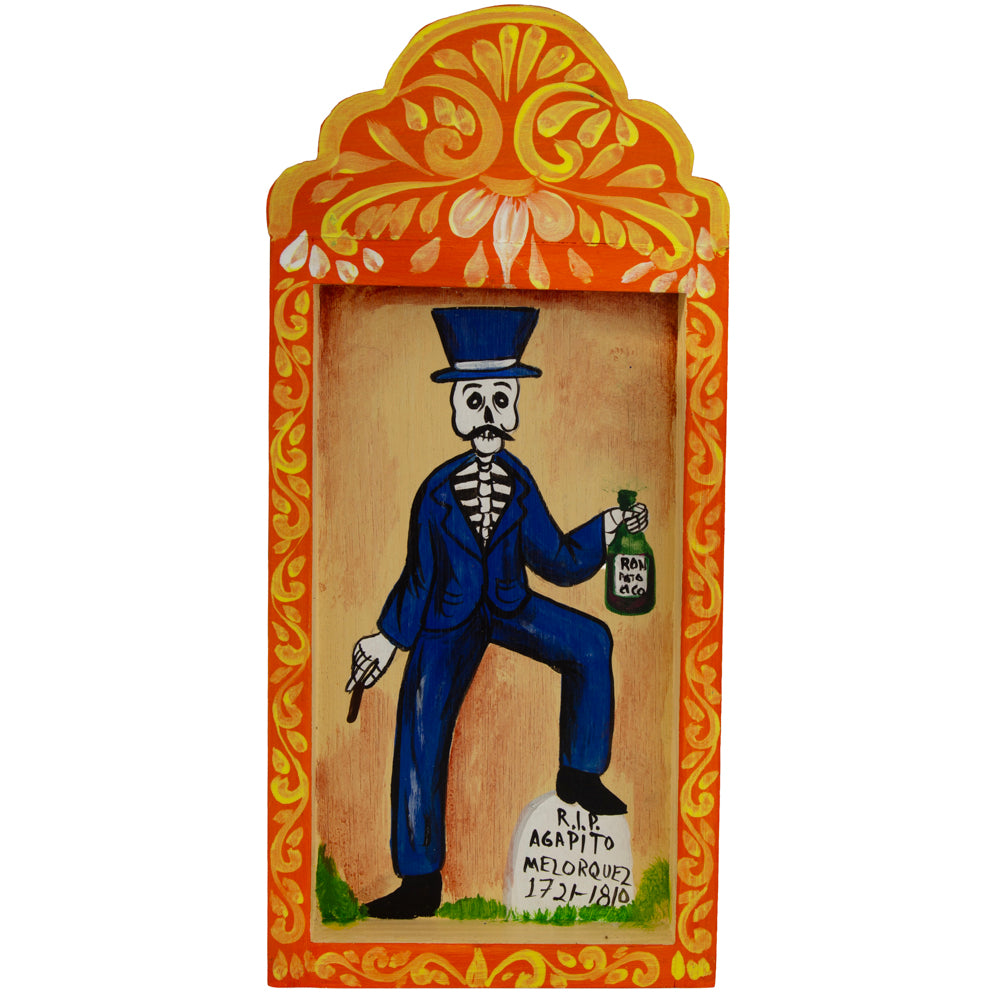 Catrines Hand-Painted Wooden Nicho Frames