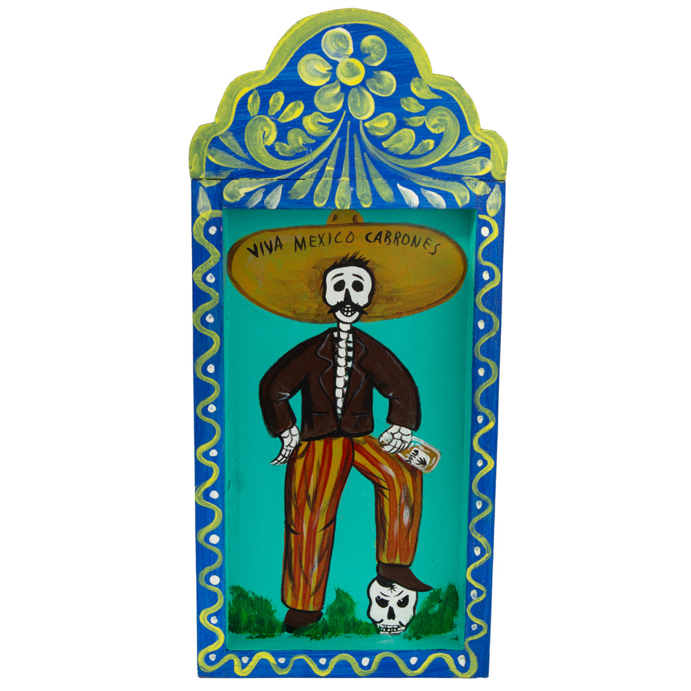 Catrines Hand-Painted Wooden Nicho Frames