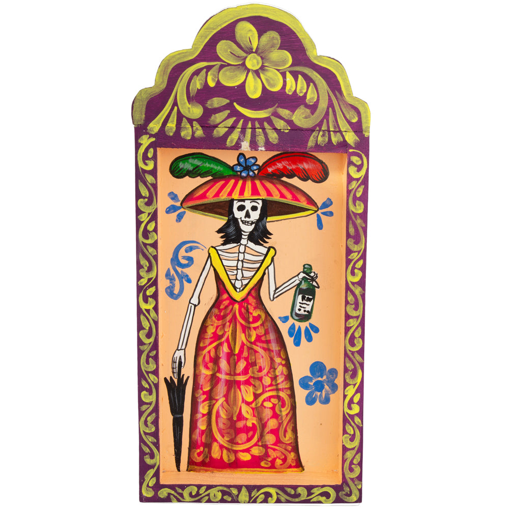 Catrines Hand-Painted Wooden Nicho Frames